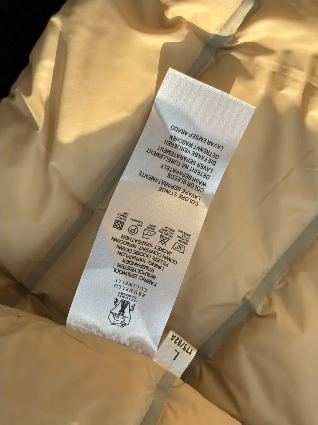 Куртки И Пуховики Мужские Brunello Cucinelli 626810