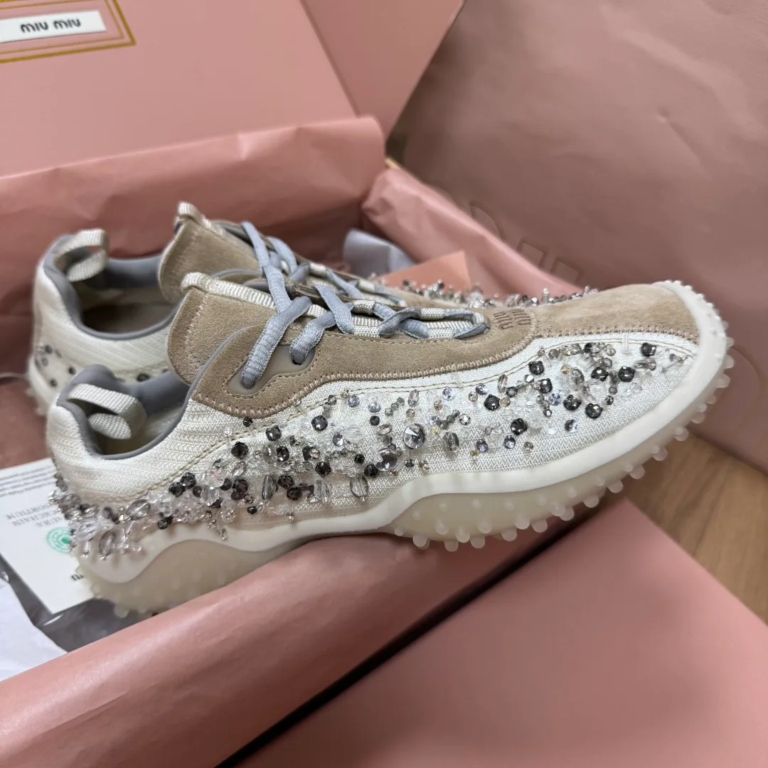 Кроссовки Женские Miu Miu 18927059