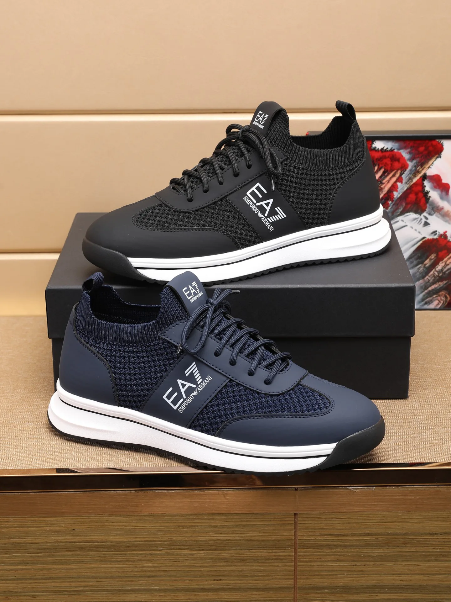 Кроссовки Мужские Armani 13249519