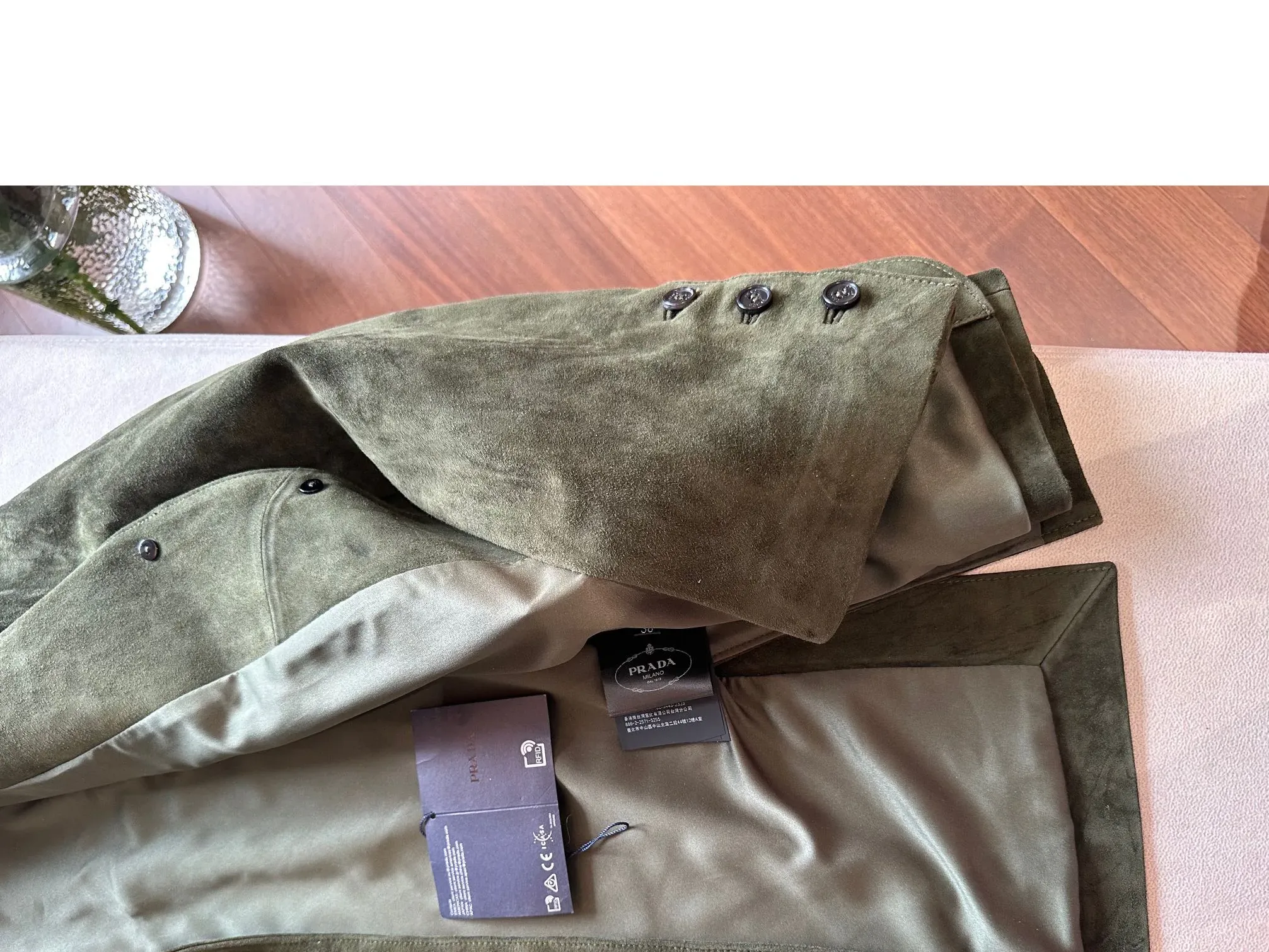 Кожаные Куртки И Дублёнки Мужские Prada 1181264