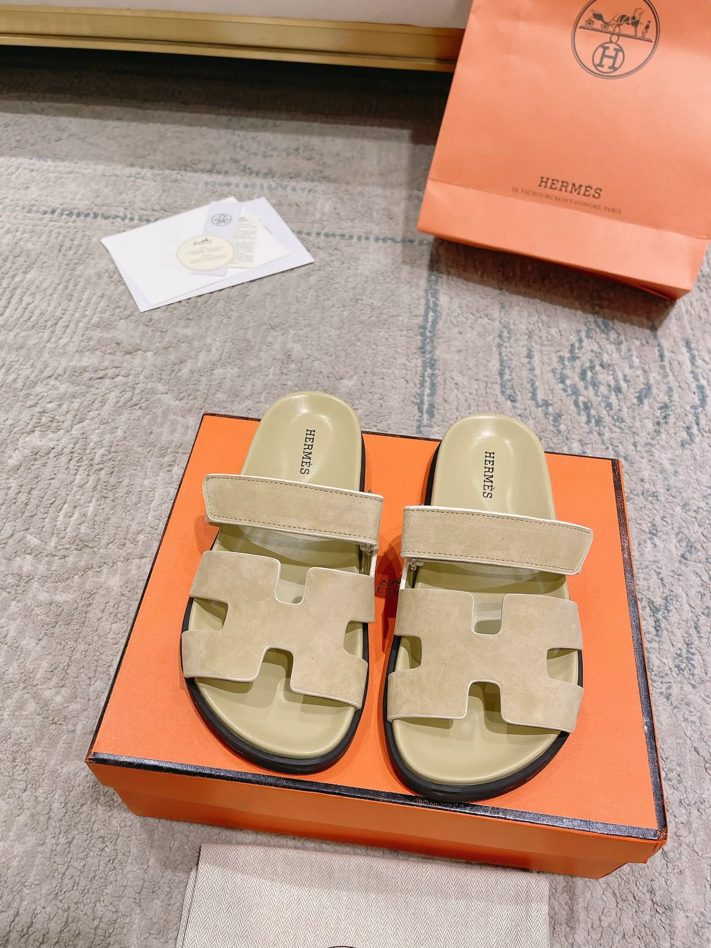 Шлепанцы Женские Hermes 12874725