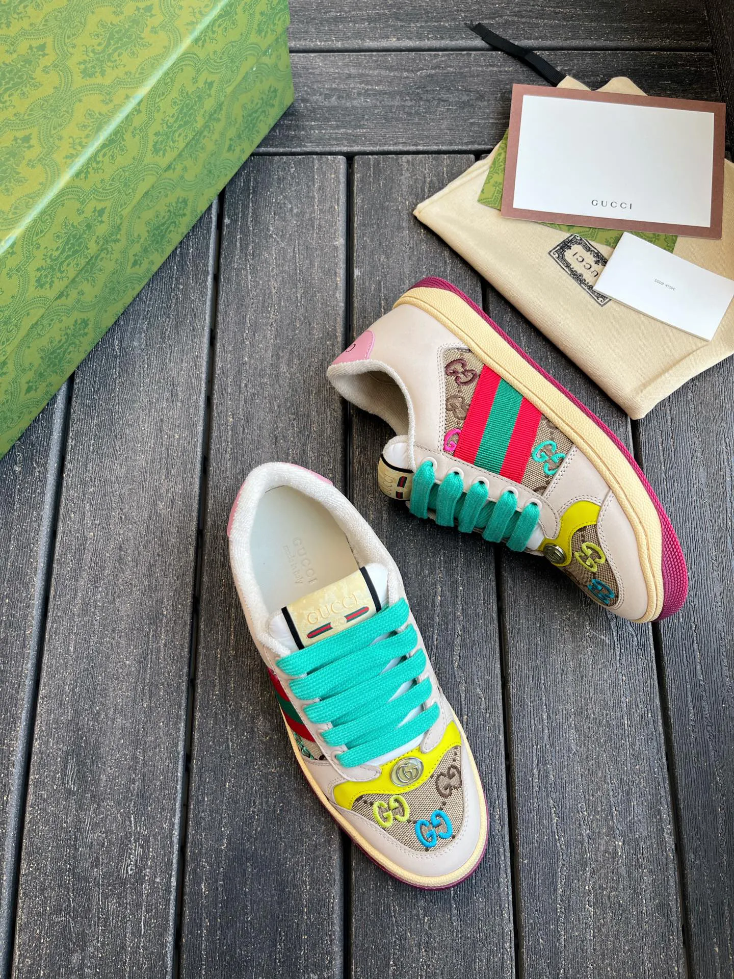 Кроссовки Женские Gucci 65895