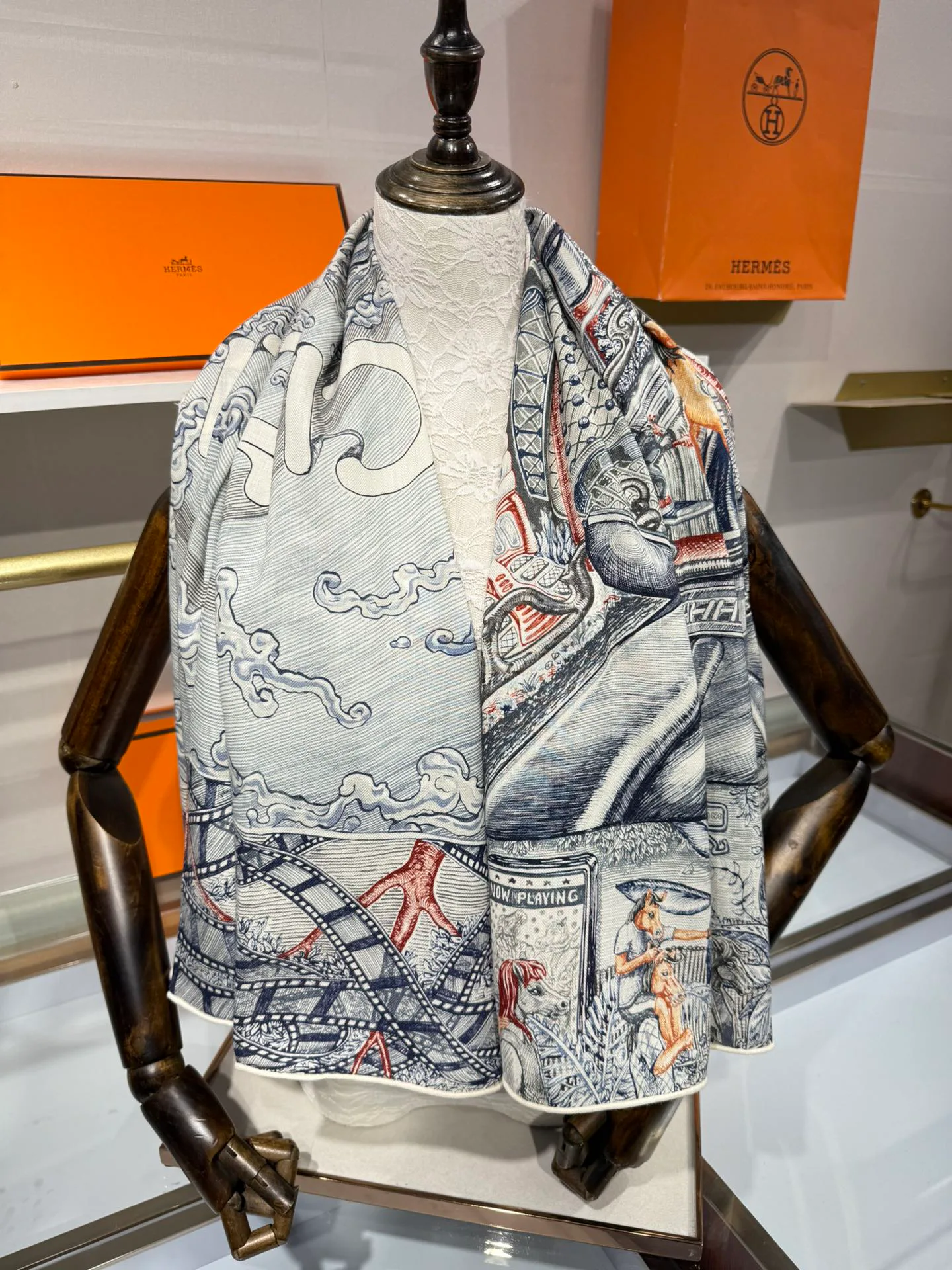 Платки Hermes 12683896