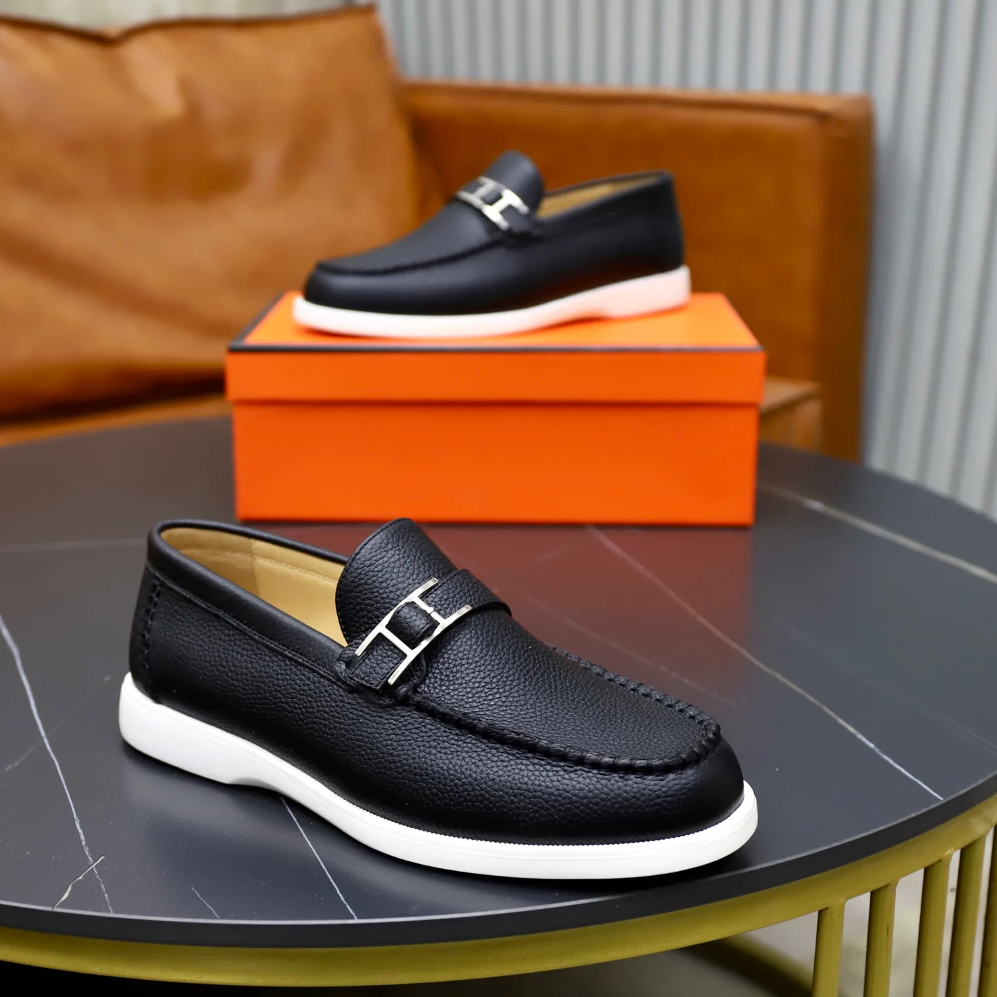 Лоферы И Туфли Мужские Hermes 18103087