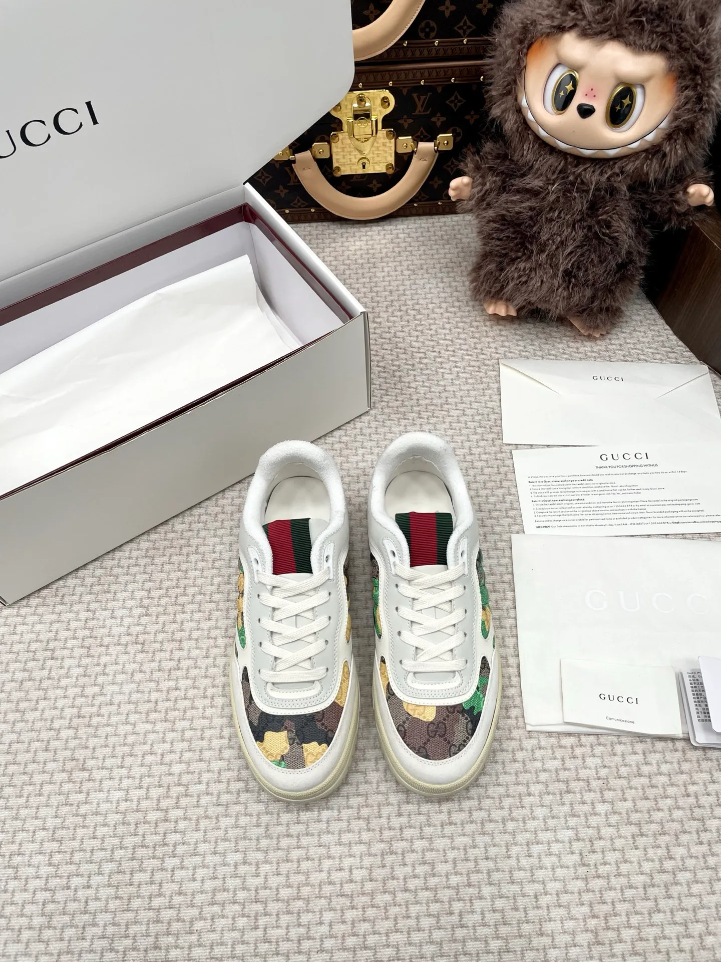 Кроссовки Женские Gucci 836203