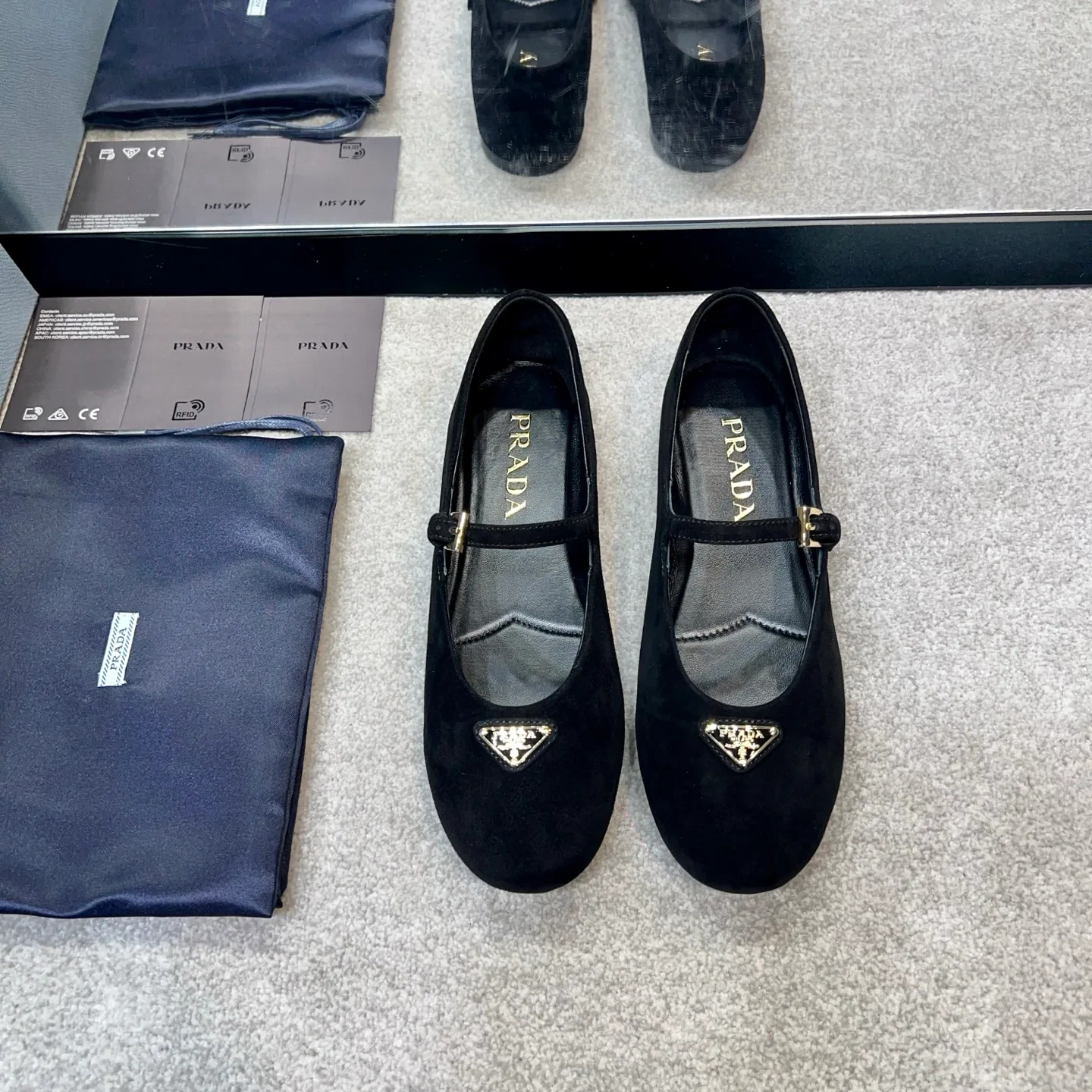 Балетки Женские Prada 11420068