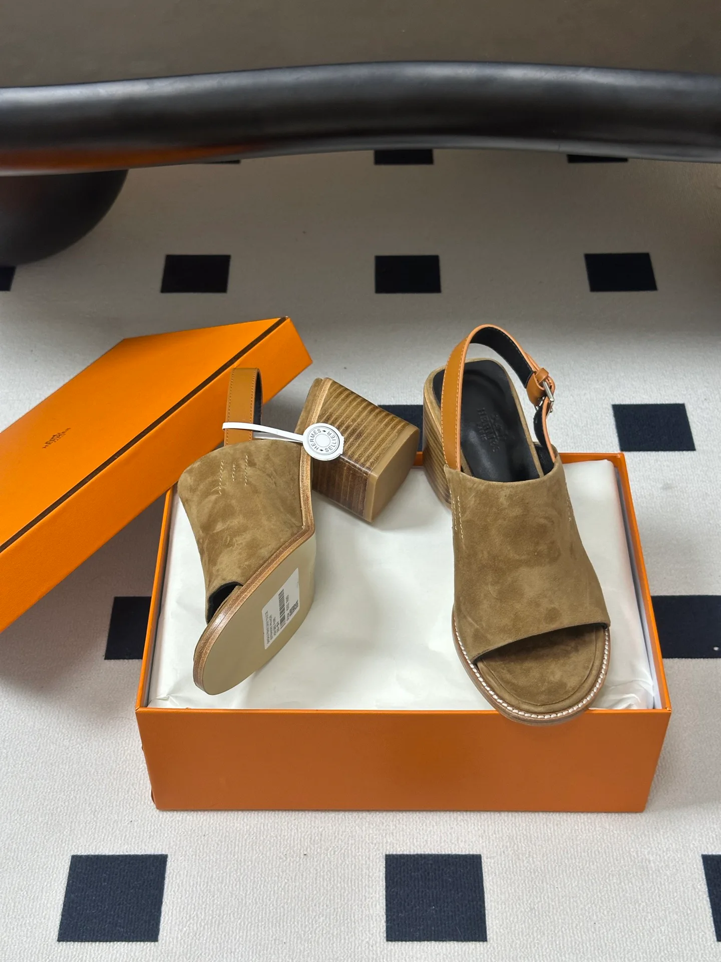 Босоножки Женские Hermes 14648803