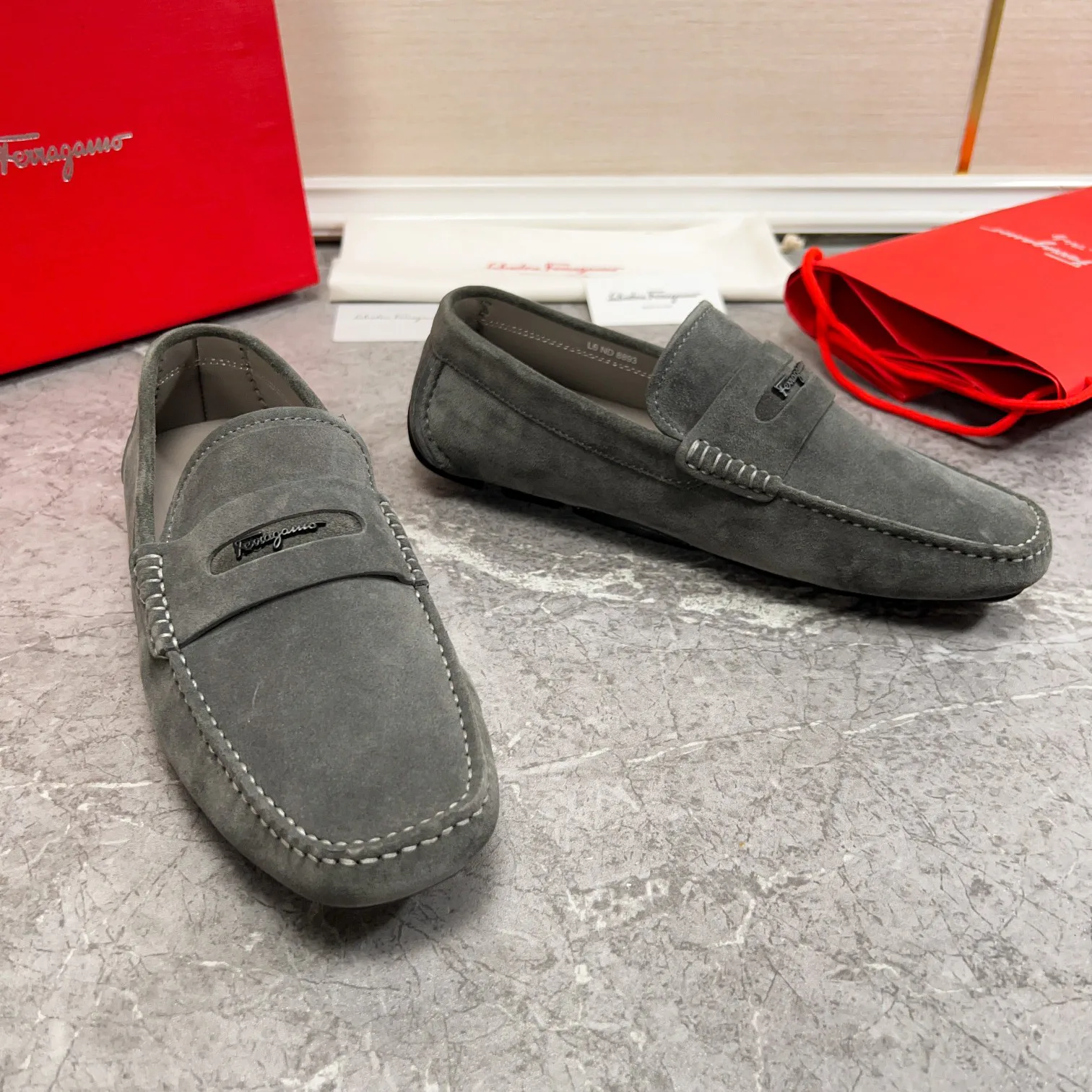 Мокасины Мужские Salvatore Ferragamo 881726