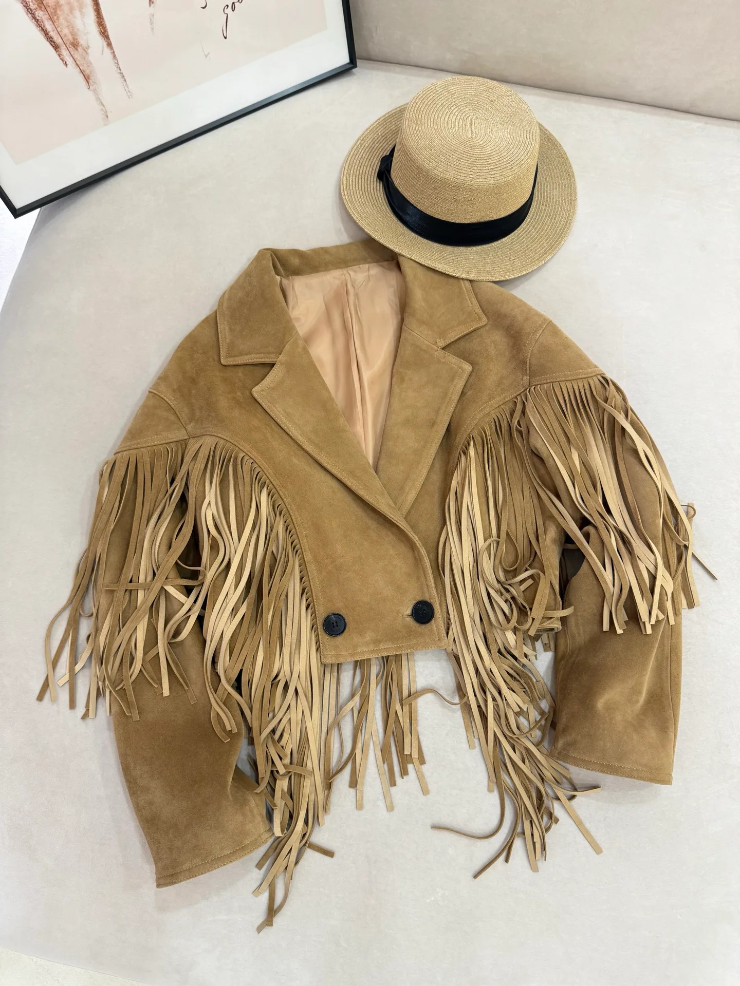 Кожаные Куртки И Дублёнки Женские Saint Laurent 18259727