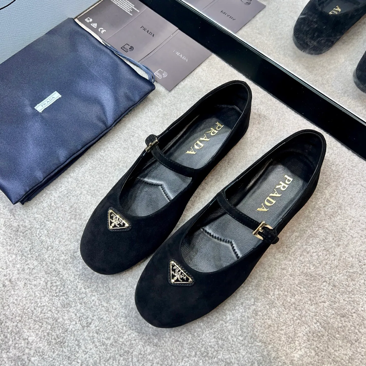 Балетки Женские Prada 11420068