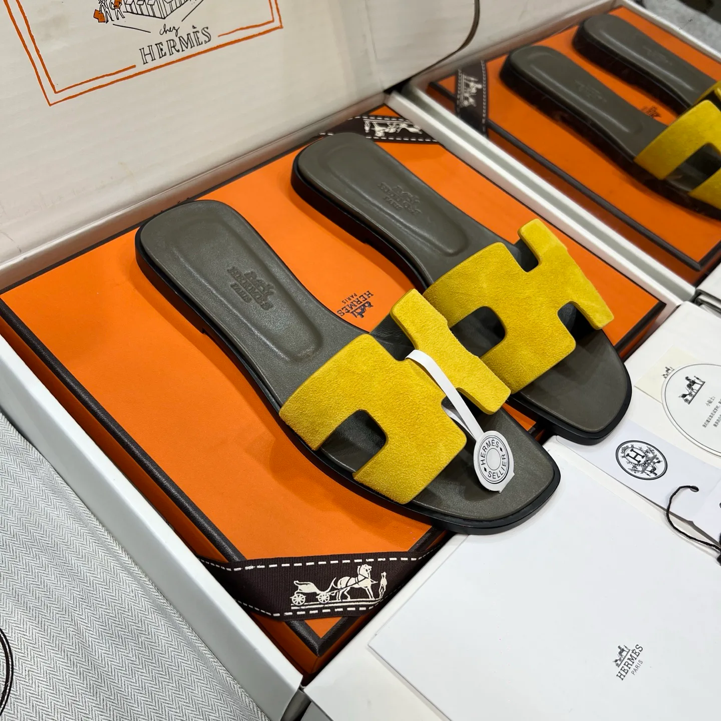 Шлепанцы Женские Hermes 70299