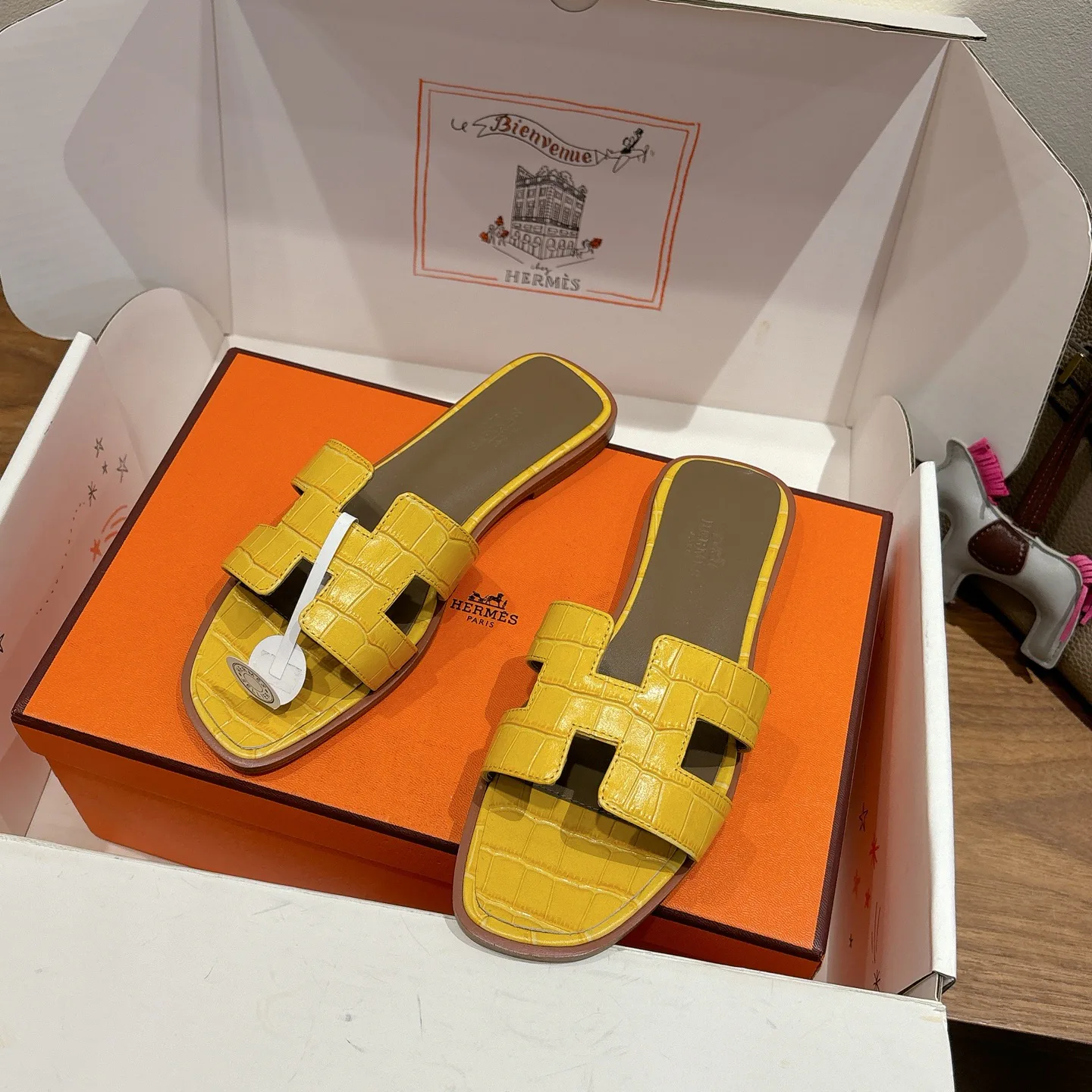 Шлепанцы Женские Hermes 873854