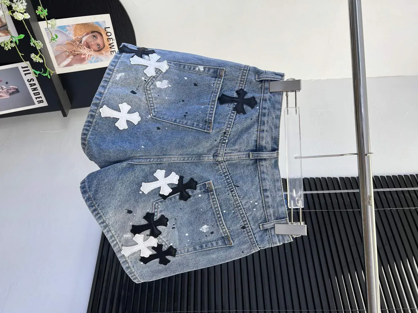 Шорты Женские Chrome Hearts 6338785