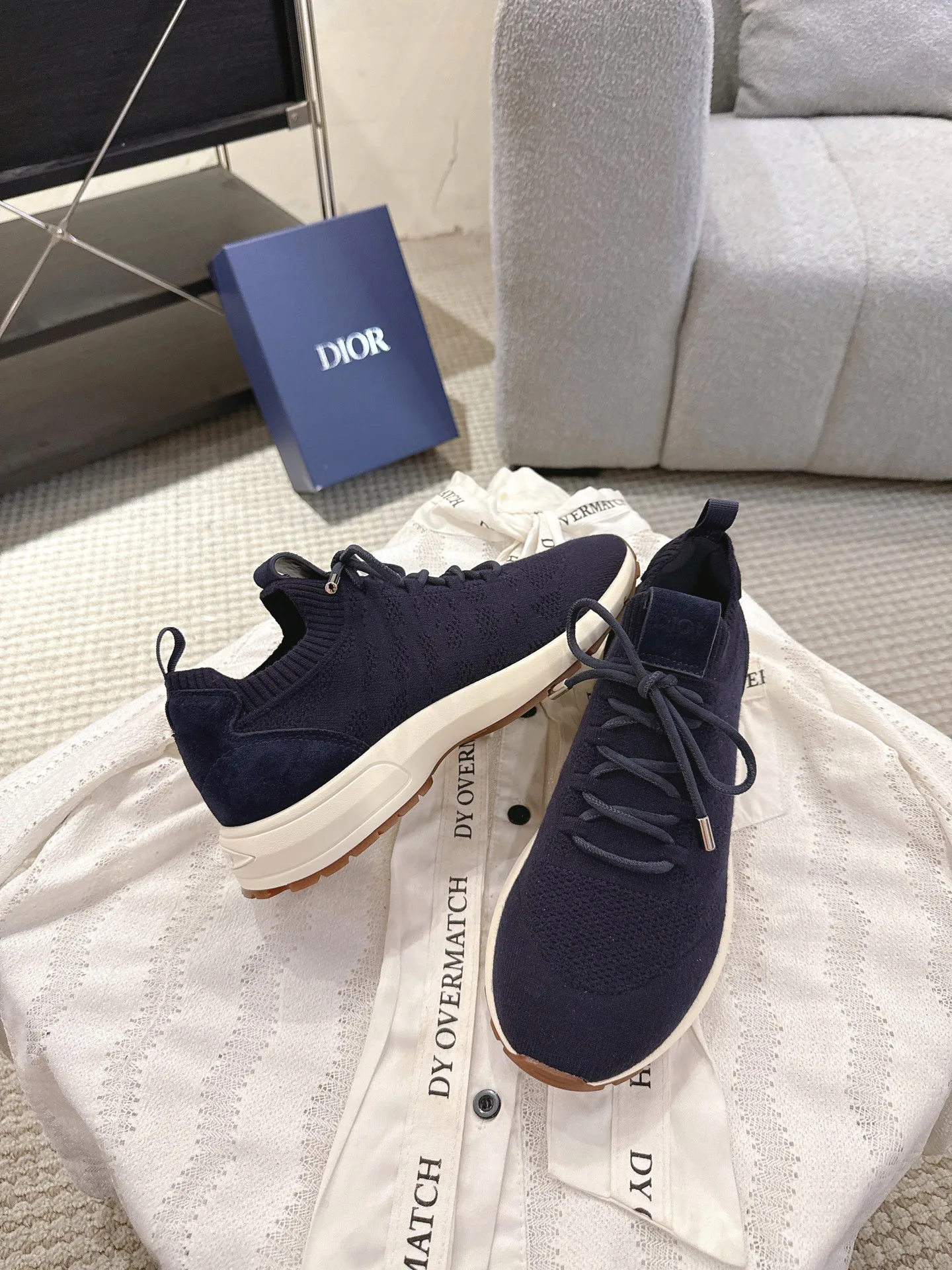 Кроссовки Мужские Christian Dior 350878