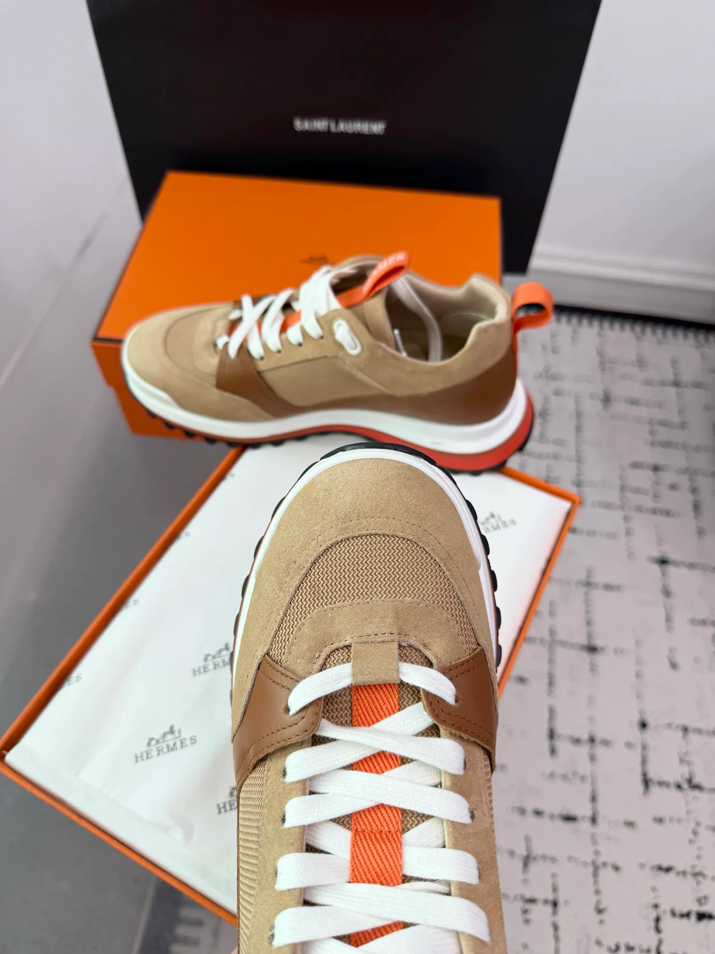 Кроссовки Женские Hermes 406178