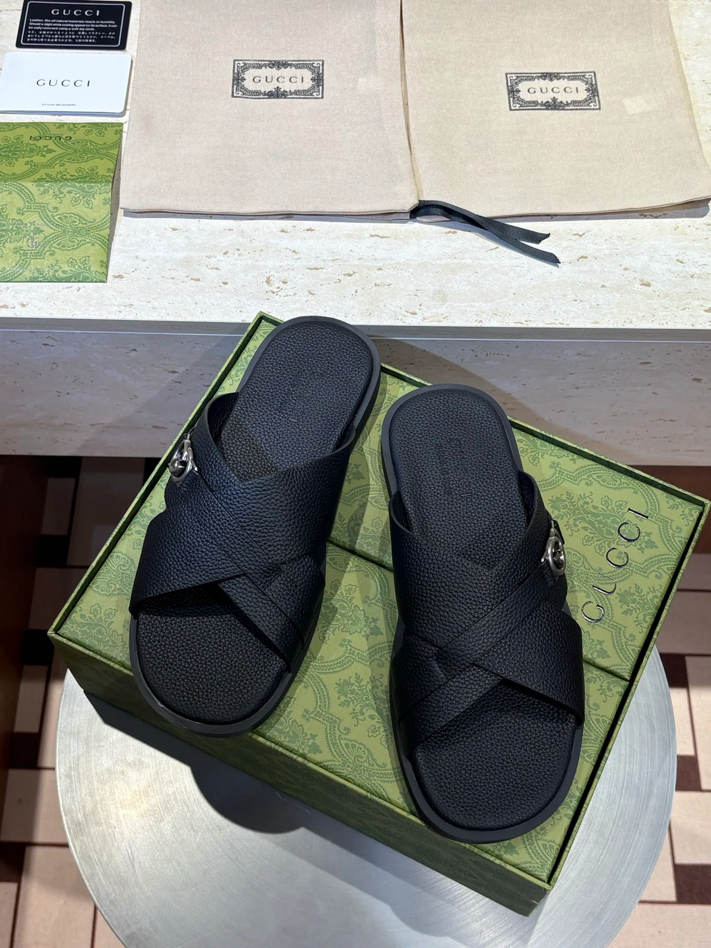 Сандалии Мужские Gucci 13164587