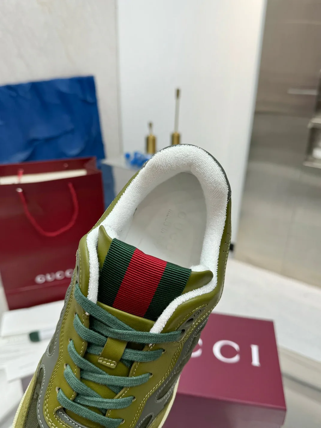 Кроссовки Мужские Gucci 236125