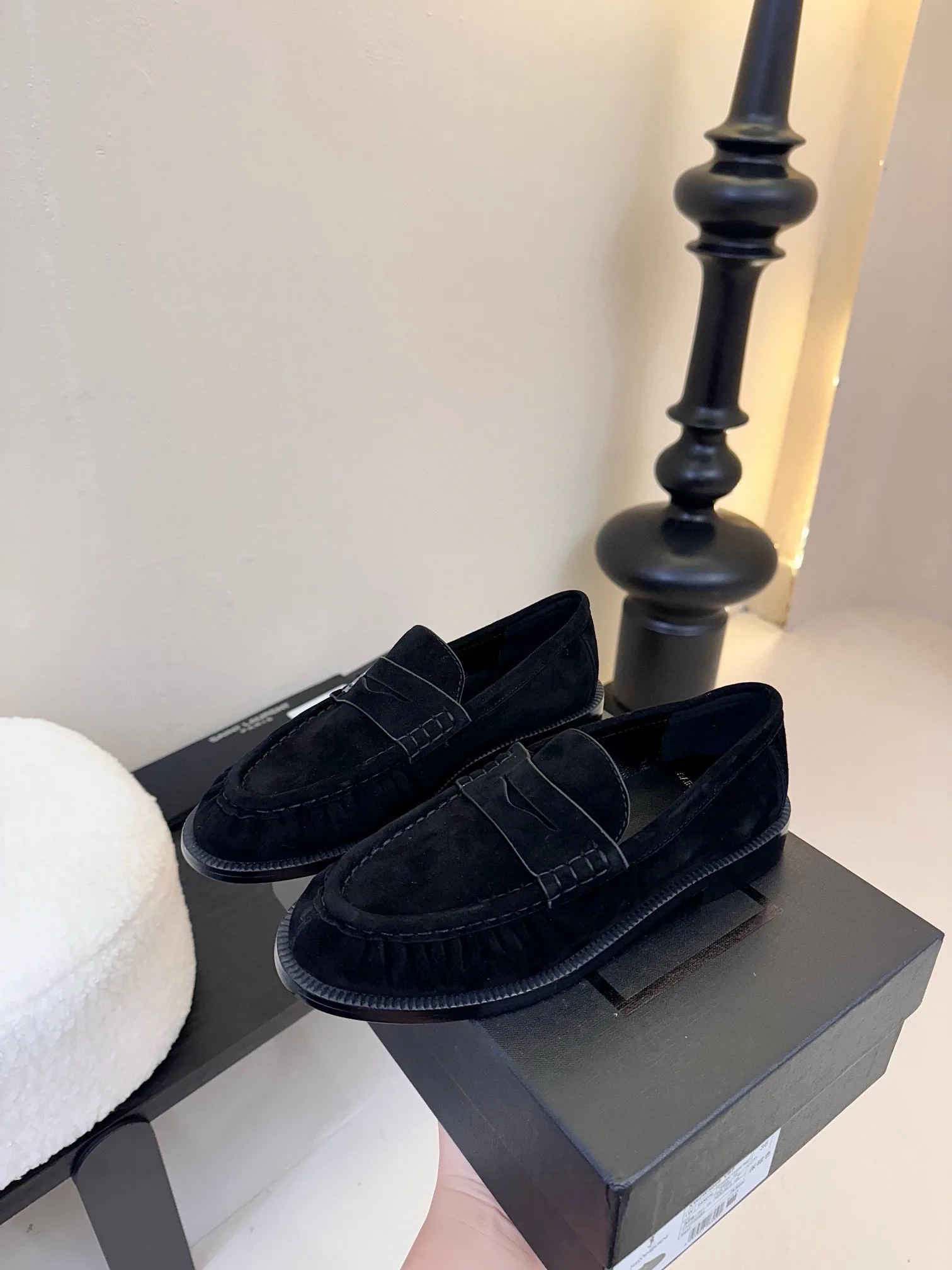 Лоферы Женские Saint Laurent 80660