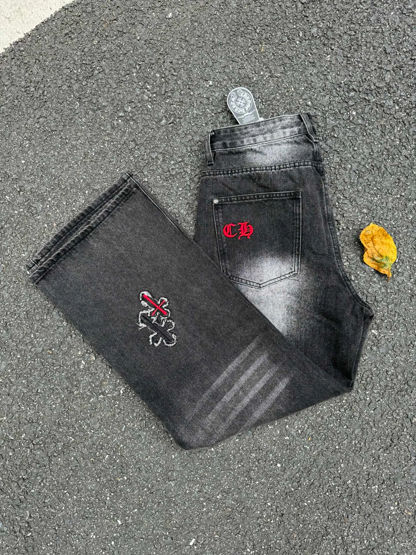 Джинсы Мужские Chrome Hearts 17489852
