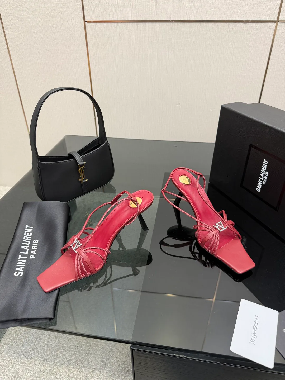 Босоножки Женские Saint Laurent 1435310