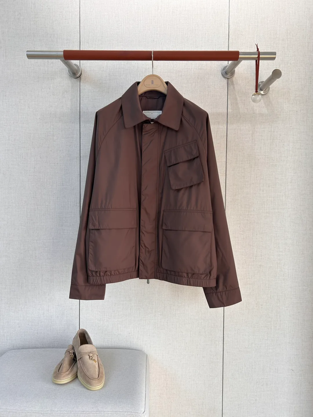 Куртки И Пуховики Мужские Brunello Cucinelli 14624992