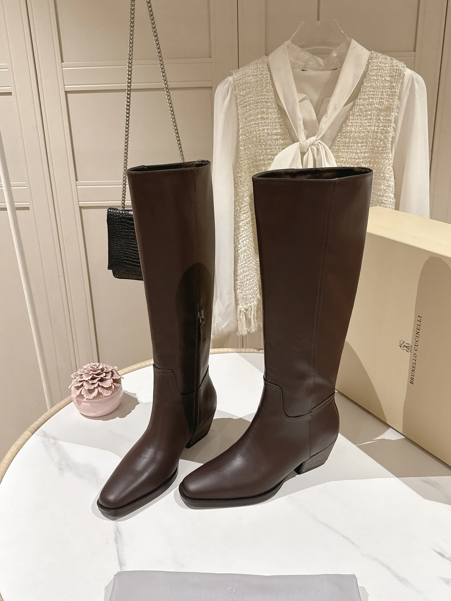 Сапоги Женские Brunello Cucinelli 18269574