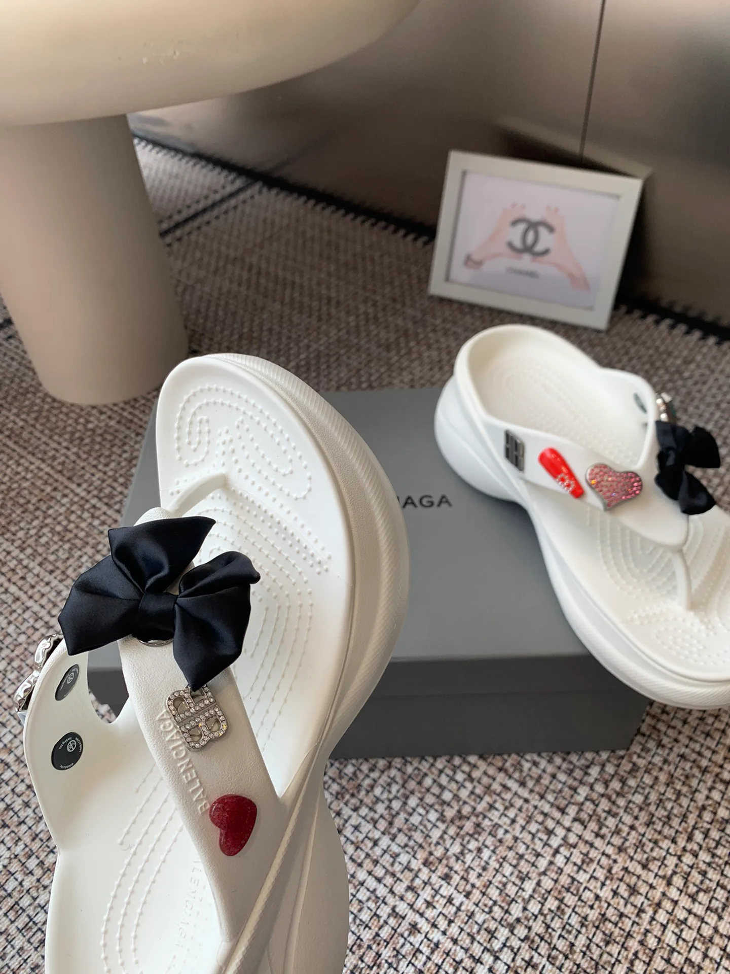 Шлепанцы Женские Balenciaga 491858