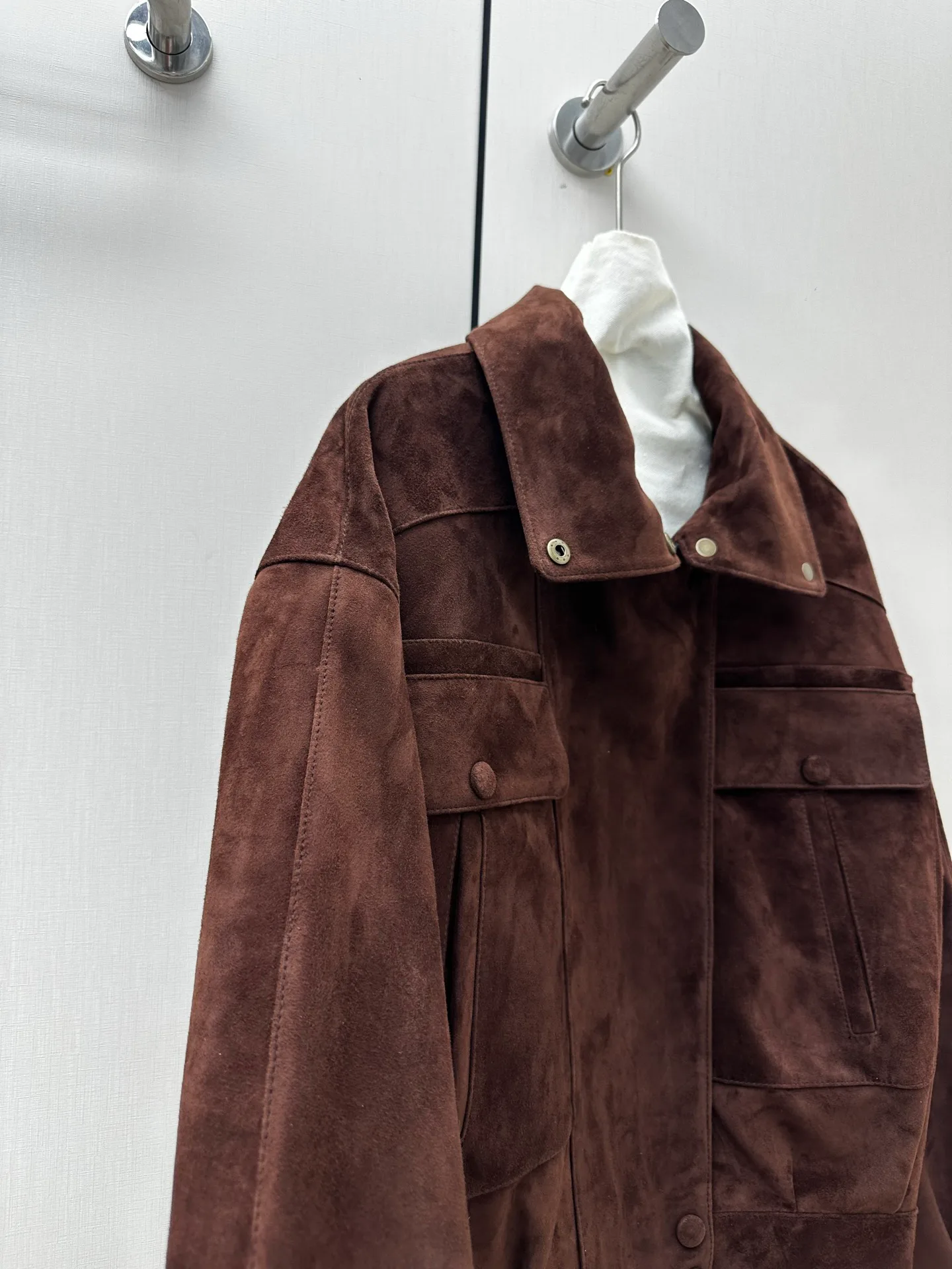 Кожаные Куртки И Дублёнки Женские Saint Laurent 18770122