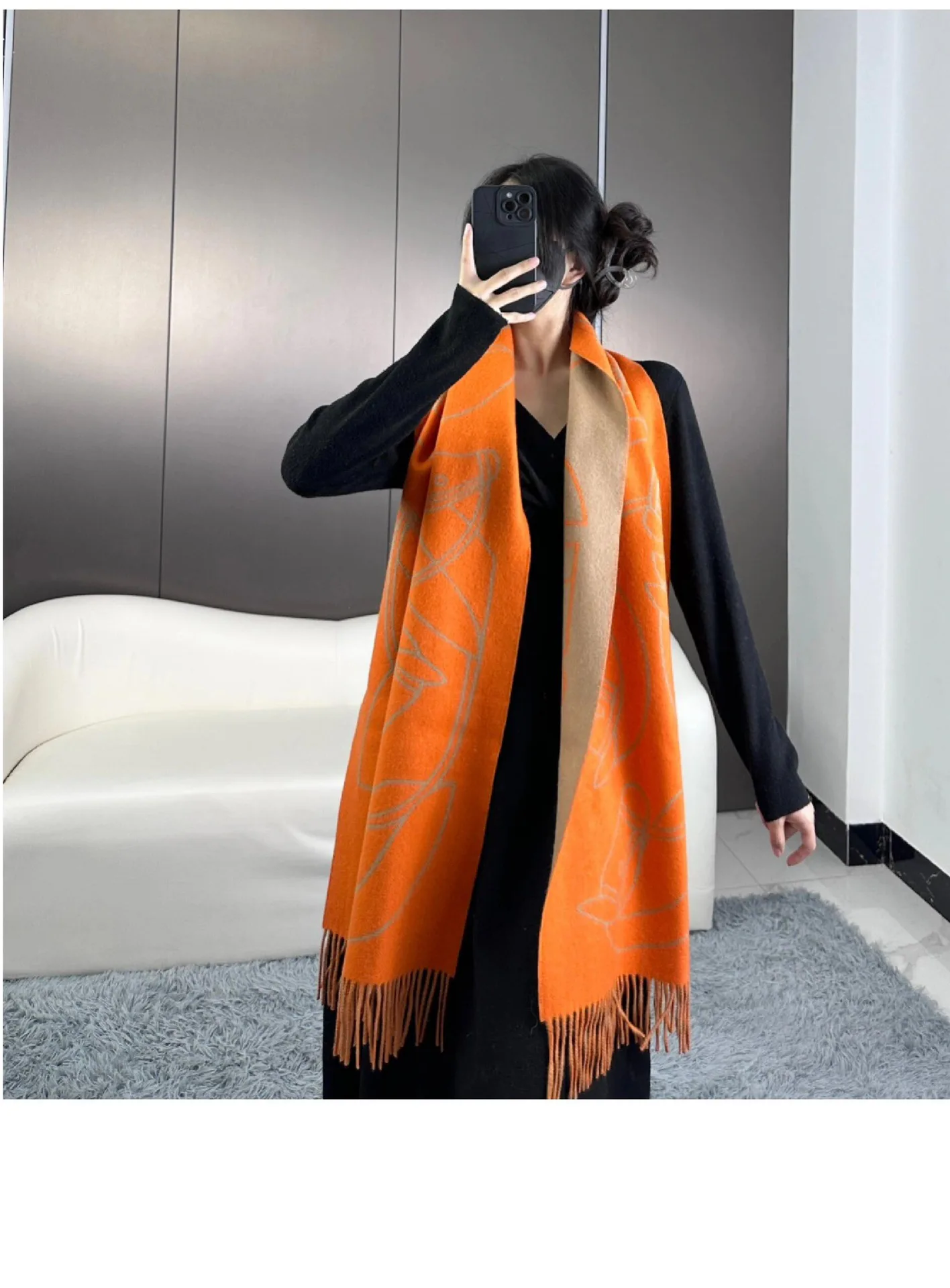 Шарфы Hermes 3749