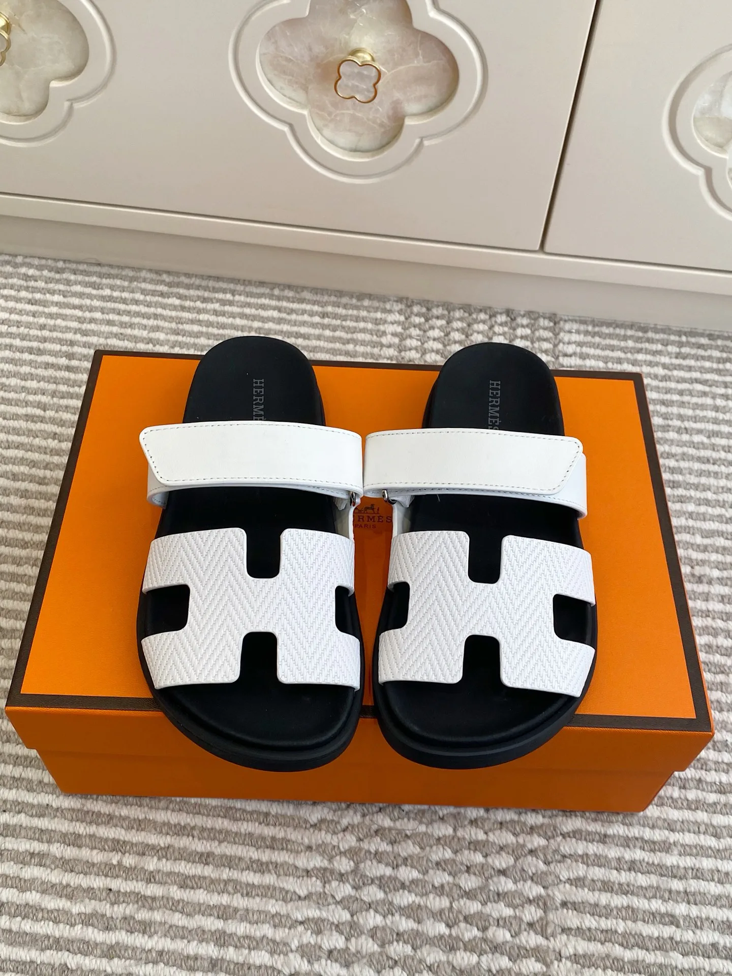 Шлепанцы Женские Hermes 1717024