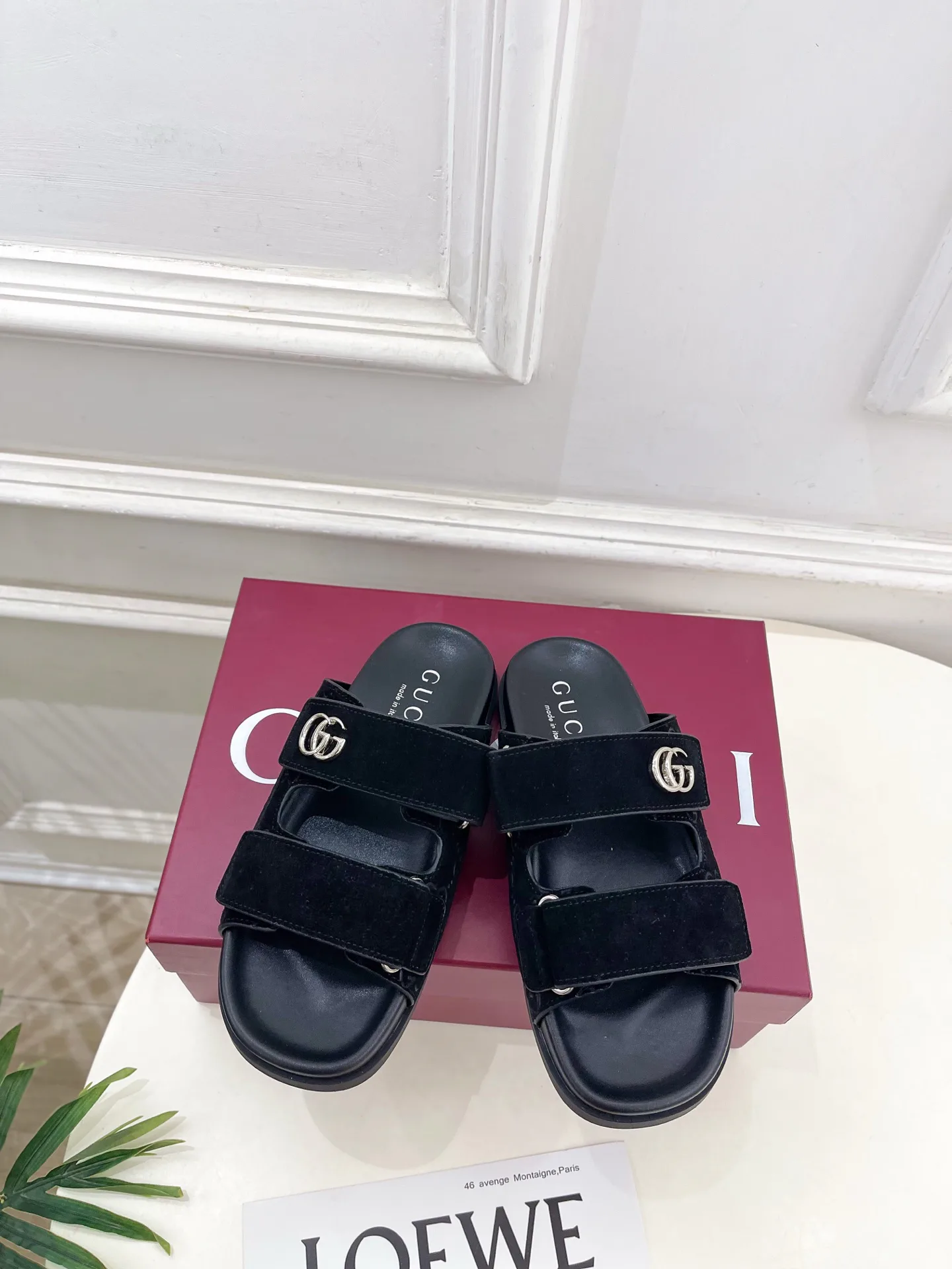 Шлепанцы Женские Gucci 1592530