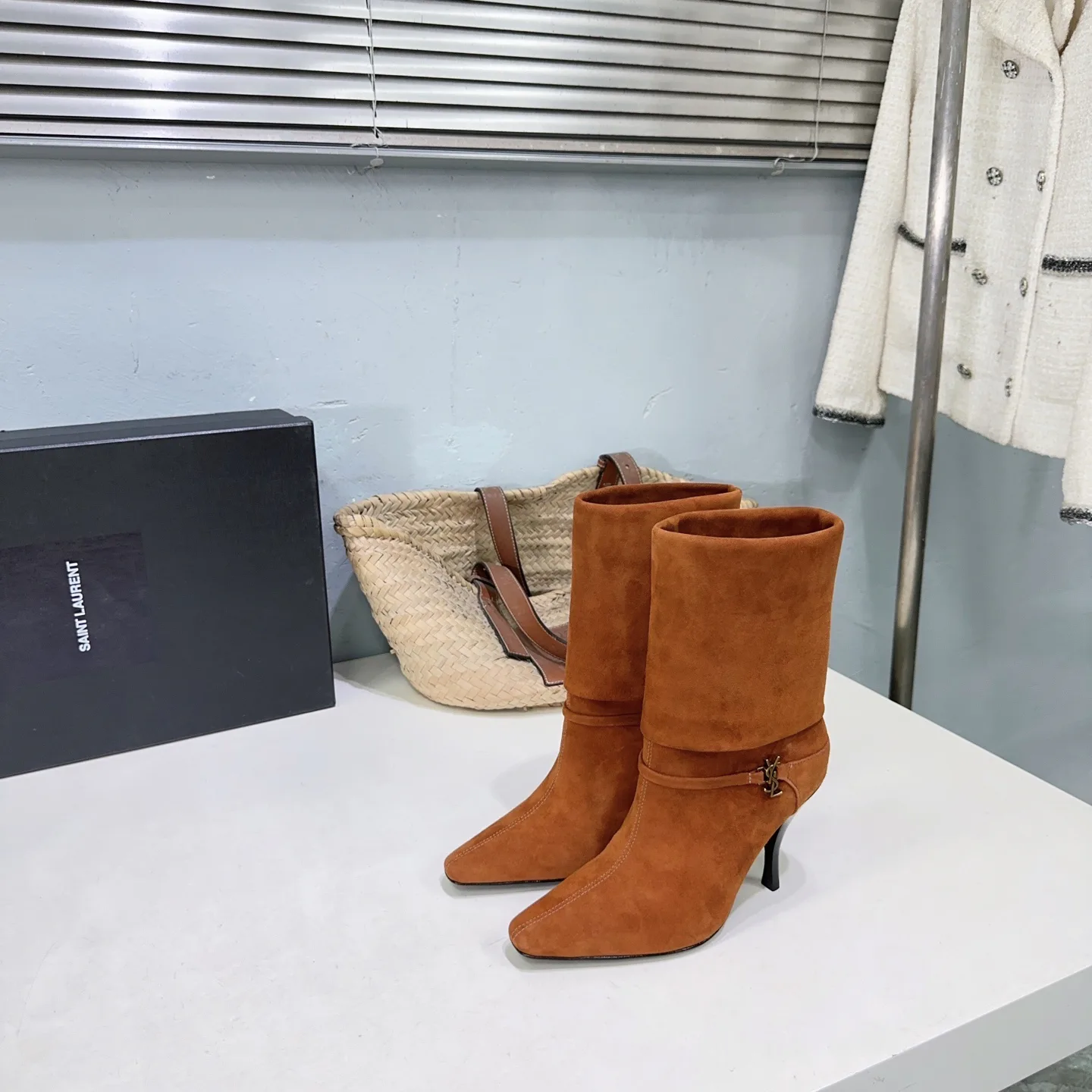 Ботильоны Женские Saint Laurent 19038977
