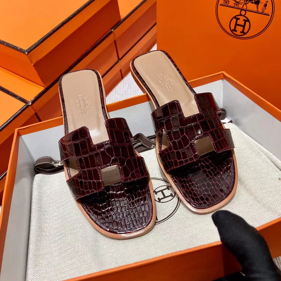 Шлепанцы Женские Hermes 4340585