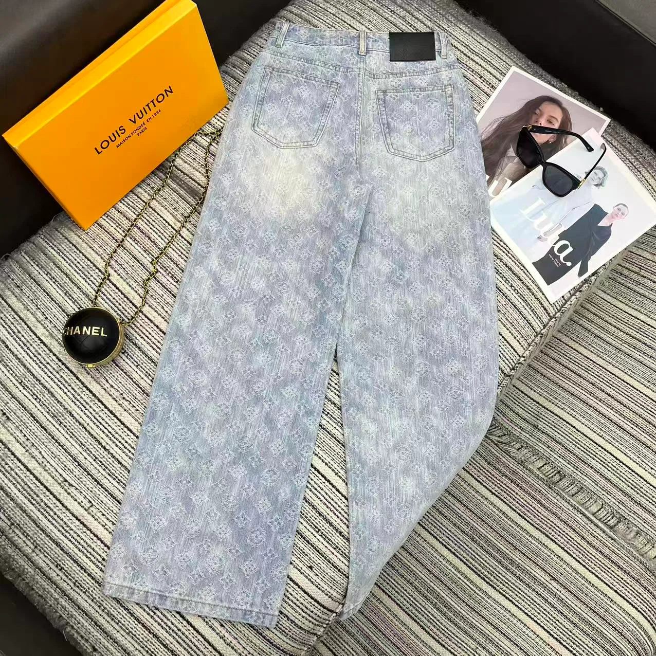 Джинсы Женские Louis Vuitton 1524409