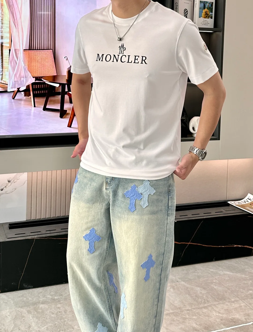 Футболки Мужские Moncler 11688215