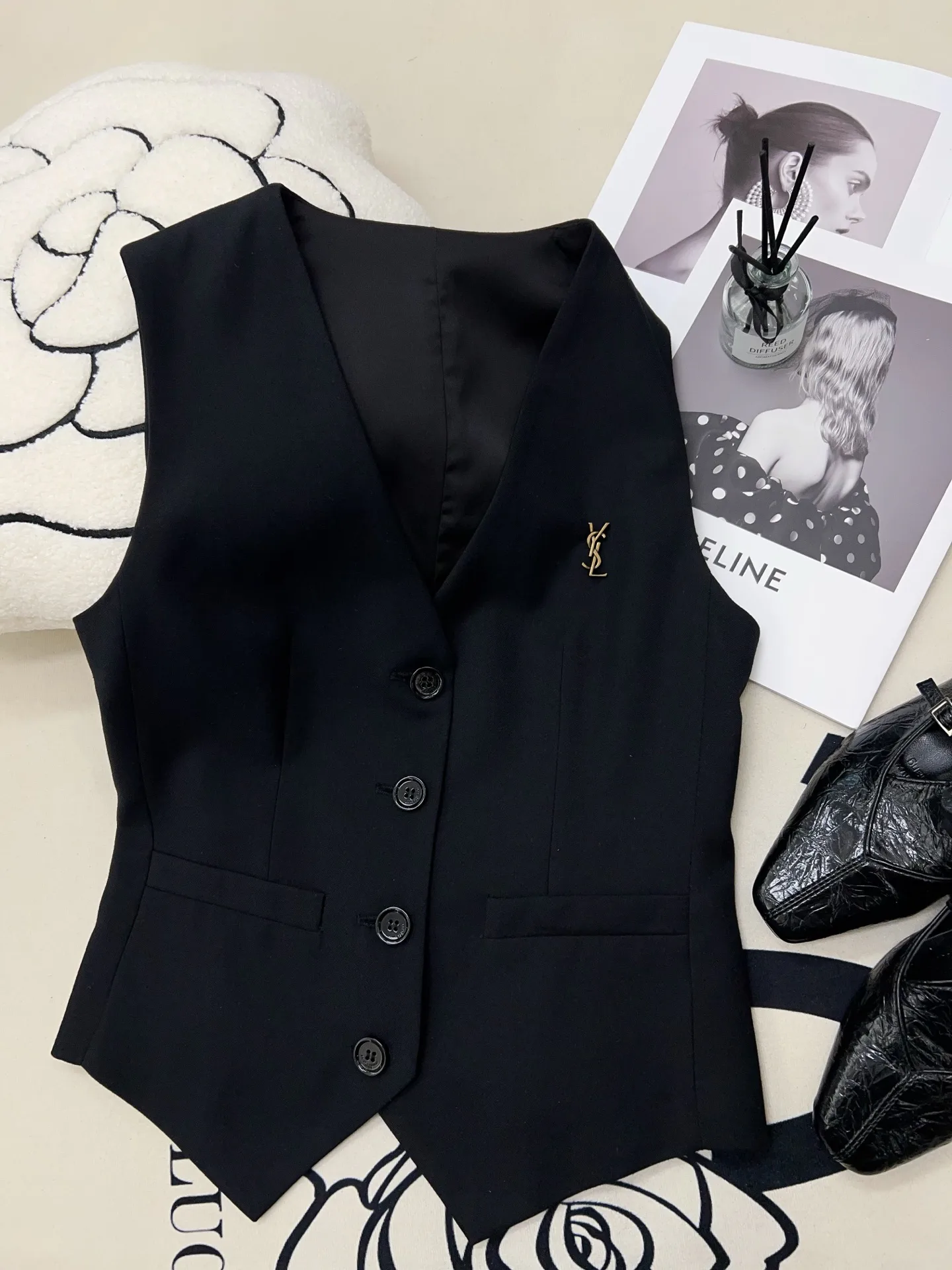 Жилеты Женские Saint Laurent 18344101
