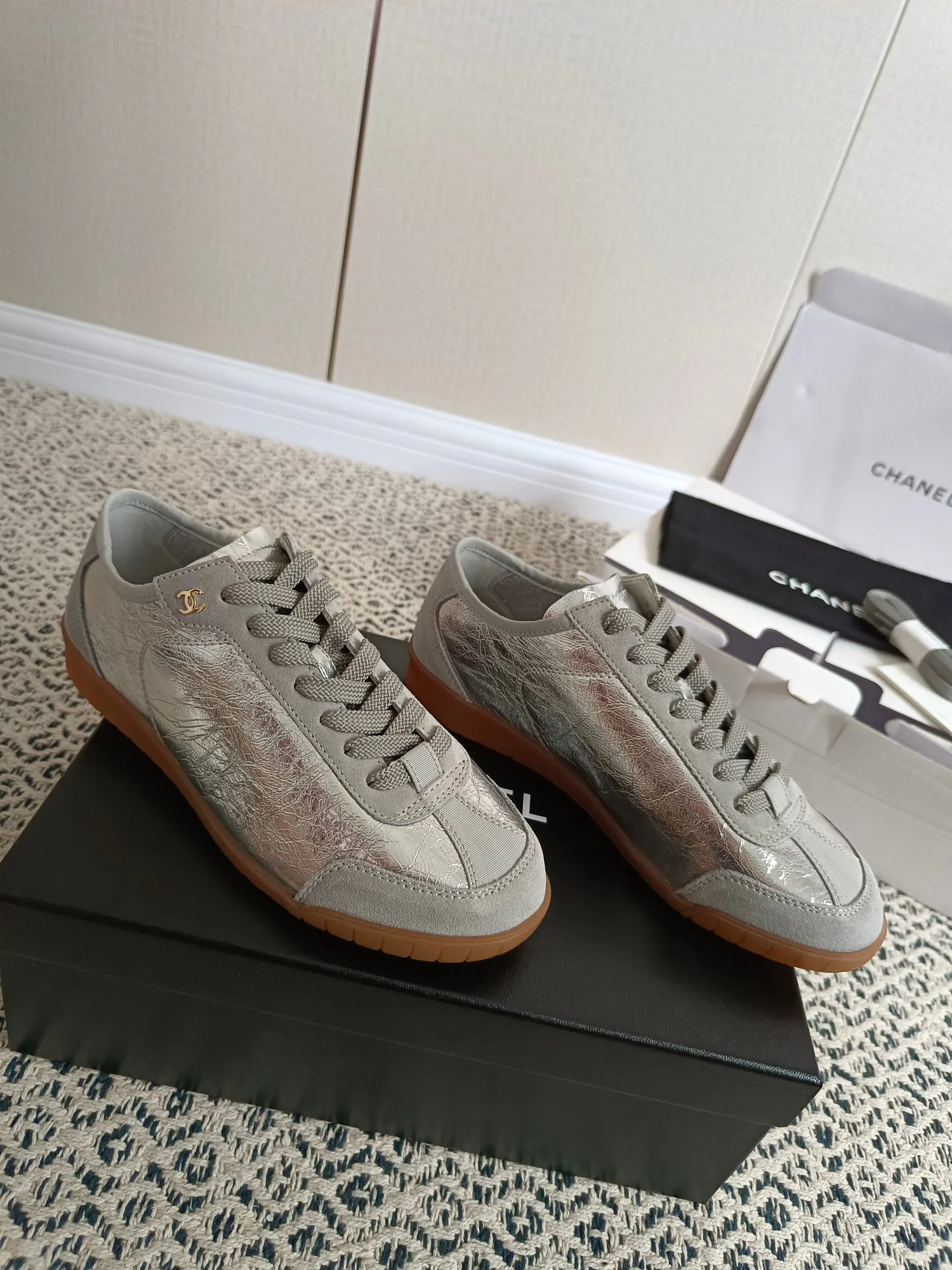 Кроссовки Женские Chanel 1285046