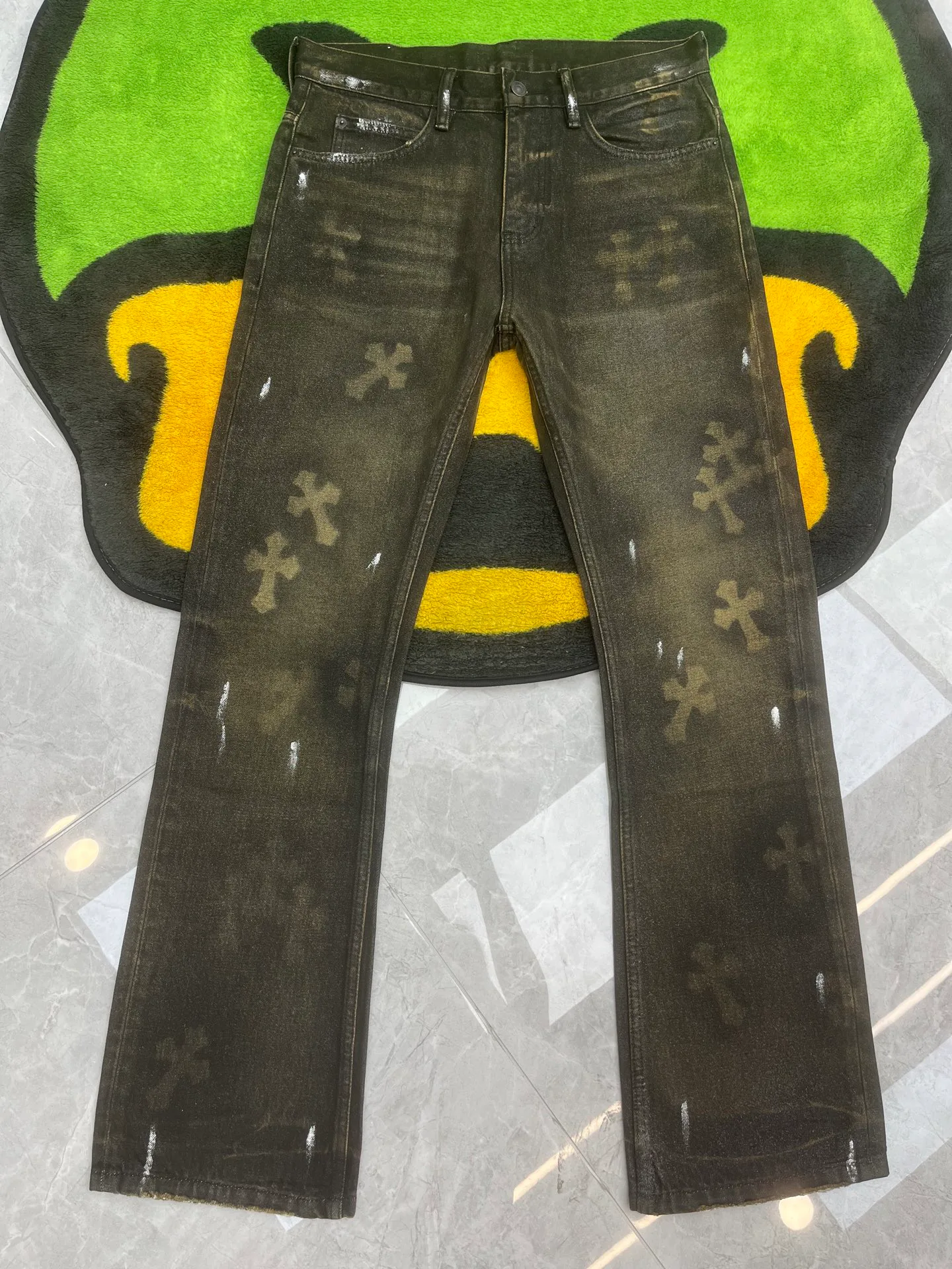 Джинсы Женские Chrome Hearts 906641