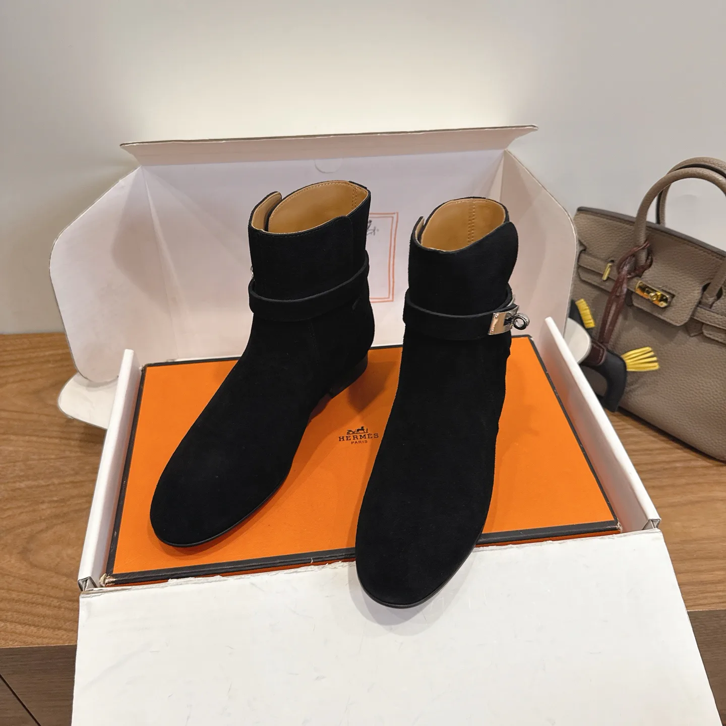 Ботинки Женские Hermes 805185