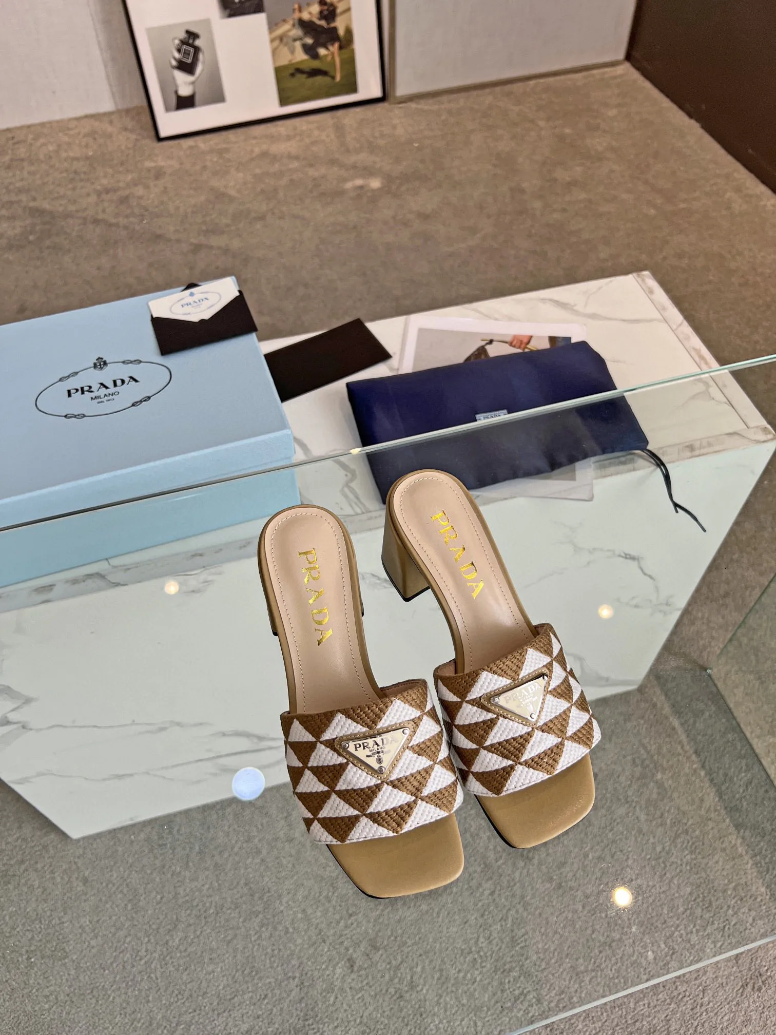 Босоножки Женские Prada 11386421