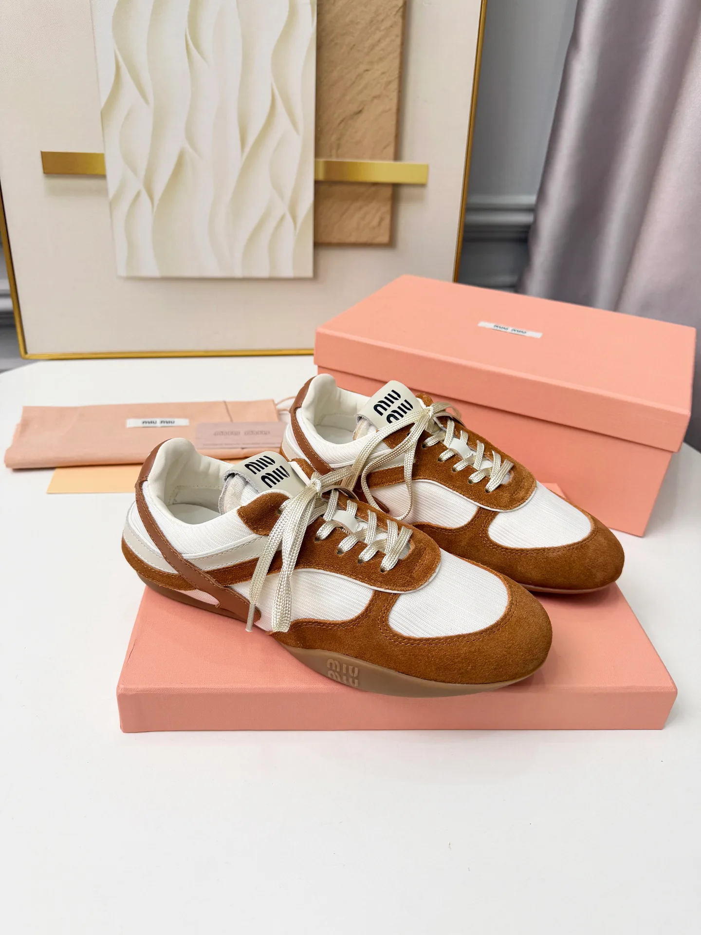 Кроссовки Женские Miu Miu 19292542