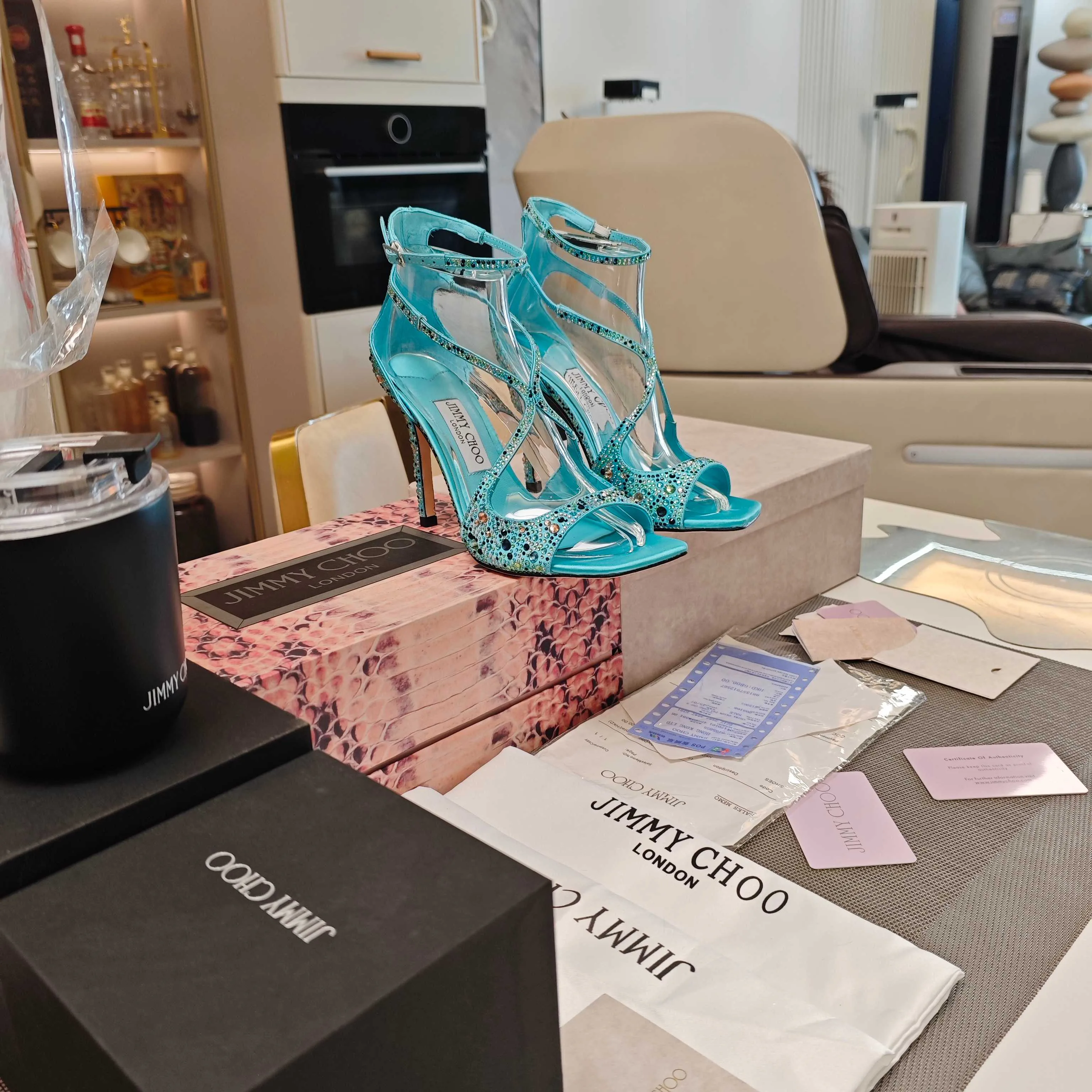 Босоножки Женские Jimmy Choo 17910282