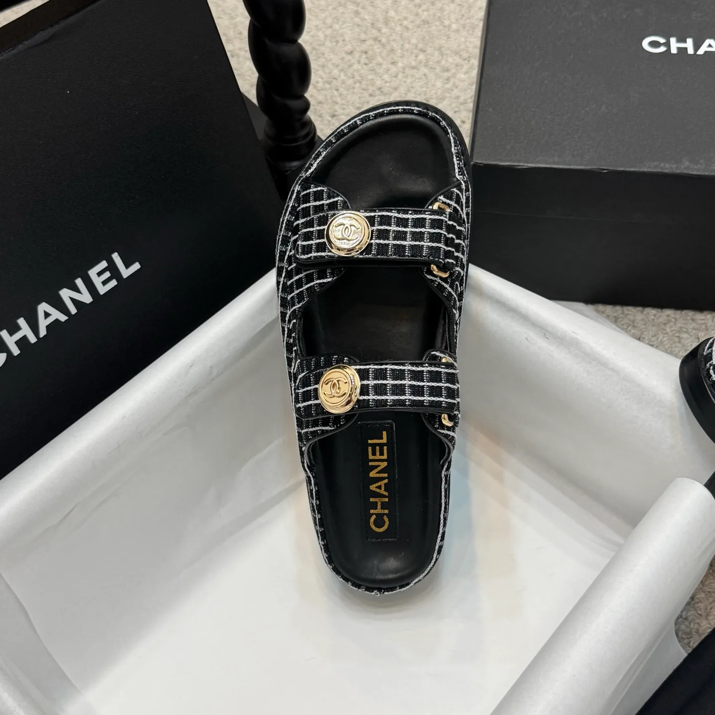 Шлепанцы Женские Chanel 29041