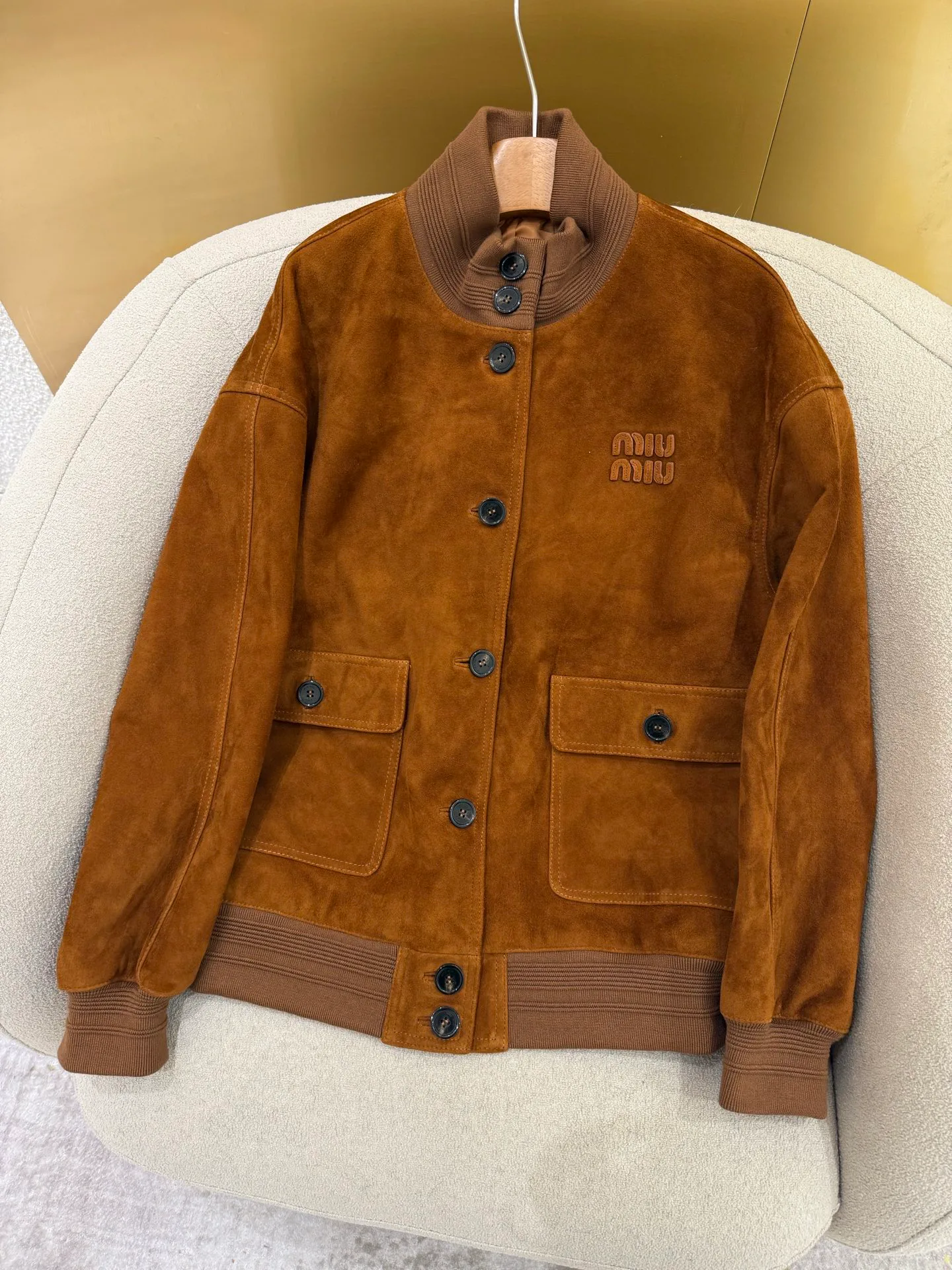 Кожаные Куртки И Дублёнки Женские Miu Miu 11164850