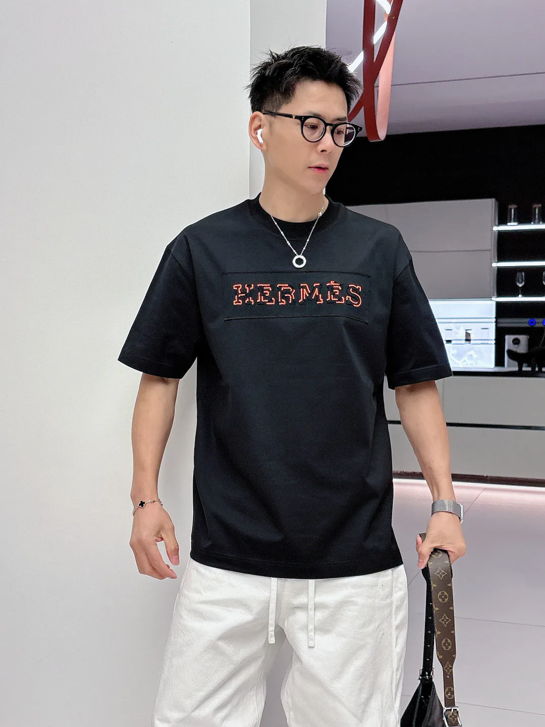 Футболки Мужские Hermes 9465268