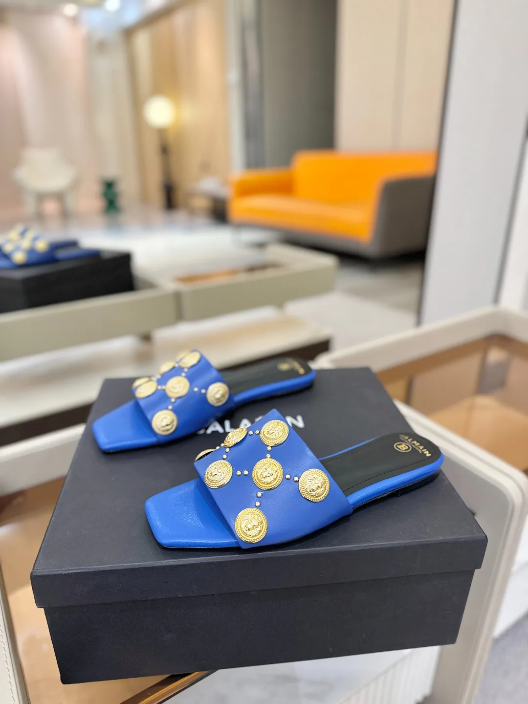 Шлепанцы Женские Balmain 841031