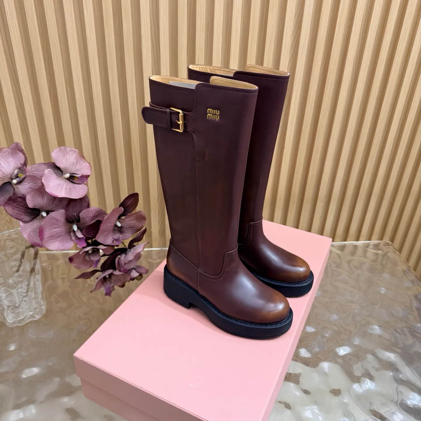 Сапоги Женские Miu Miu 18235400