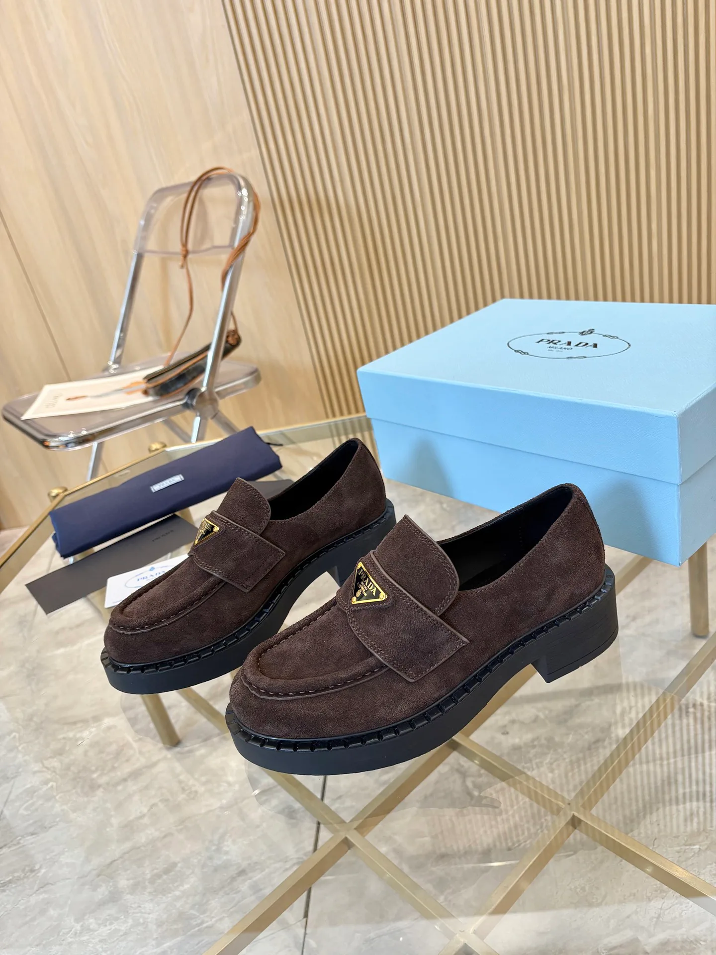Лоферы И Мокасины Женские Prada 17524790