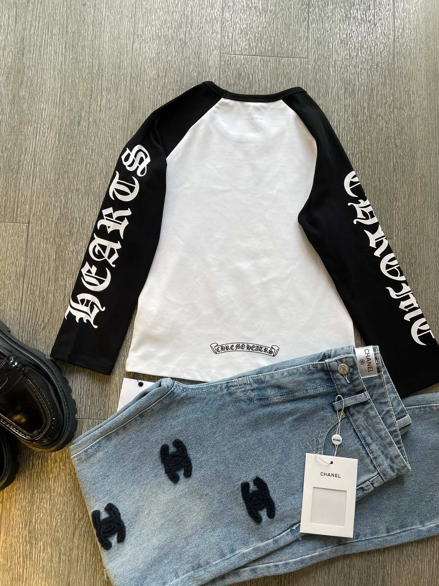 Лонгсливы Женские Chrome Hearts 12878943