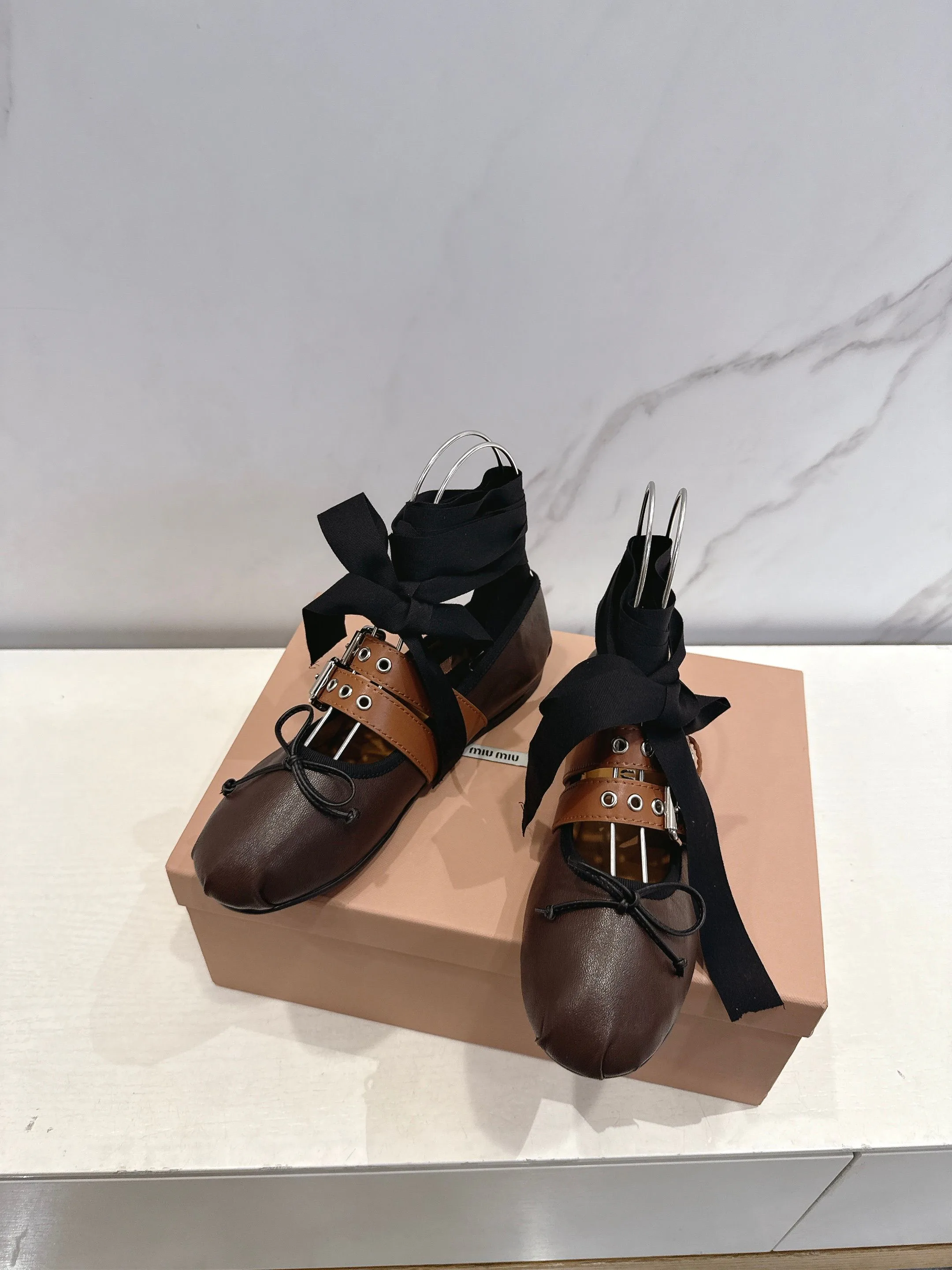 Балетки Женские Miu Miu 12847583